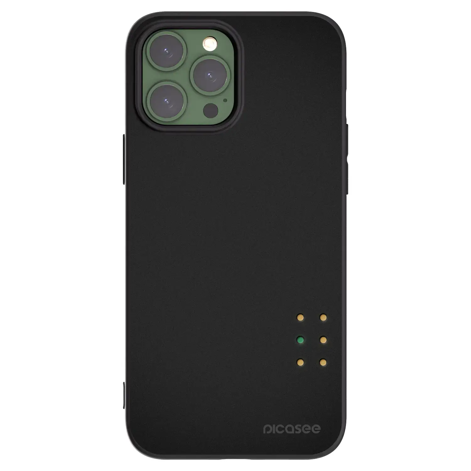 Silikonový černý obal pro Apple iPhone 13 Pro Max - Pulse
