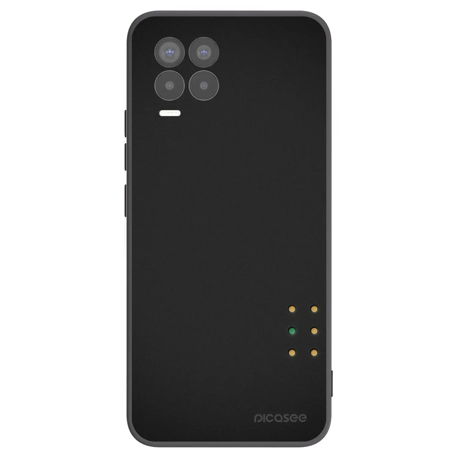 Silikonový černý obal pro Realme 8 Pro - Pulse