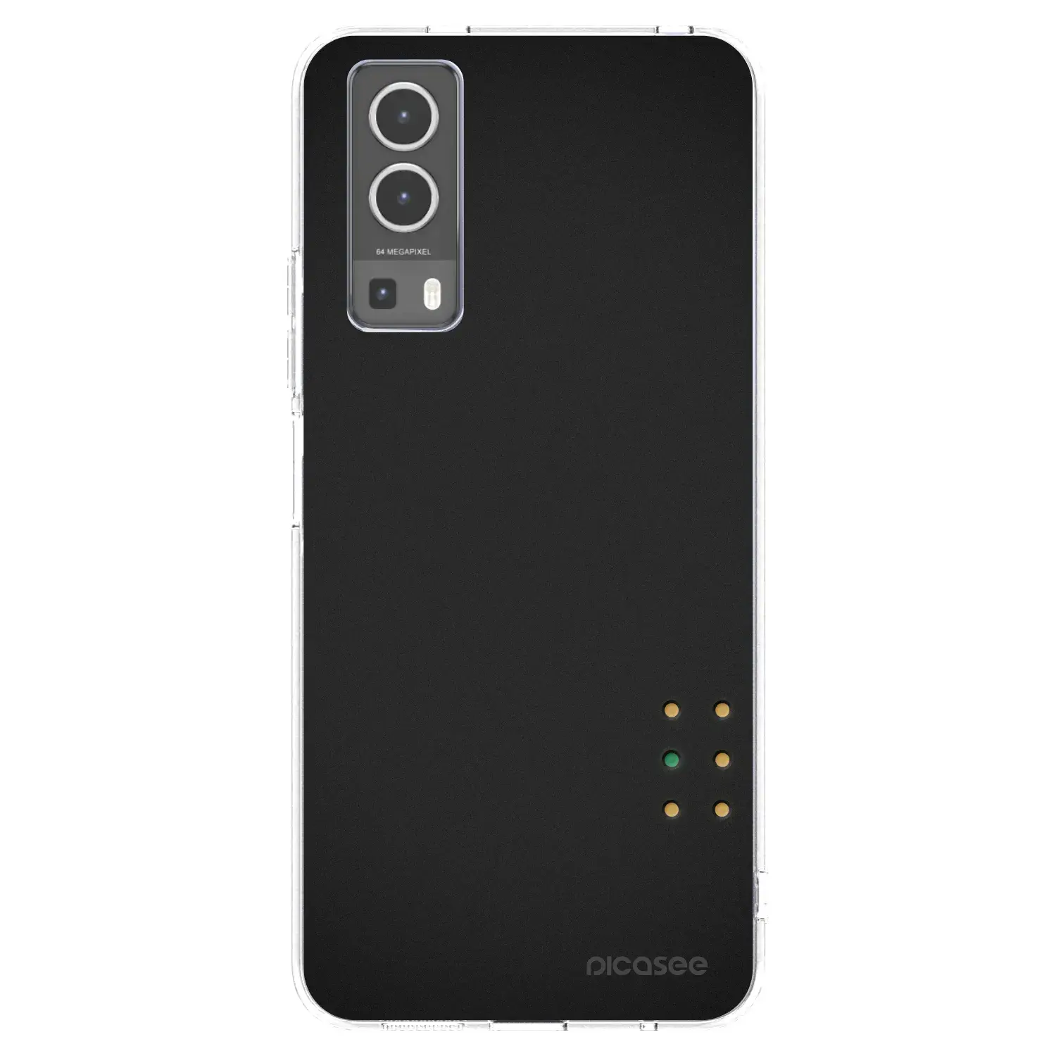 Silikonový průhledný obal pro Vivo Y72 5G - Pulse