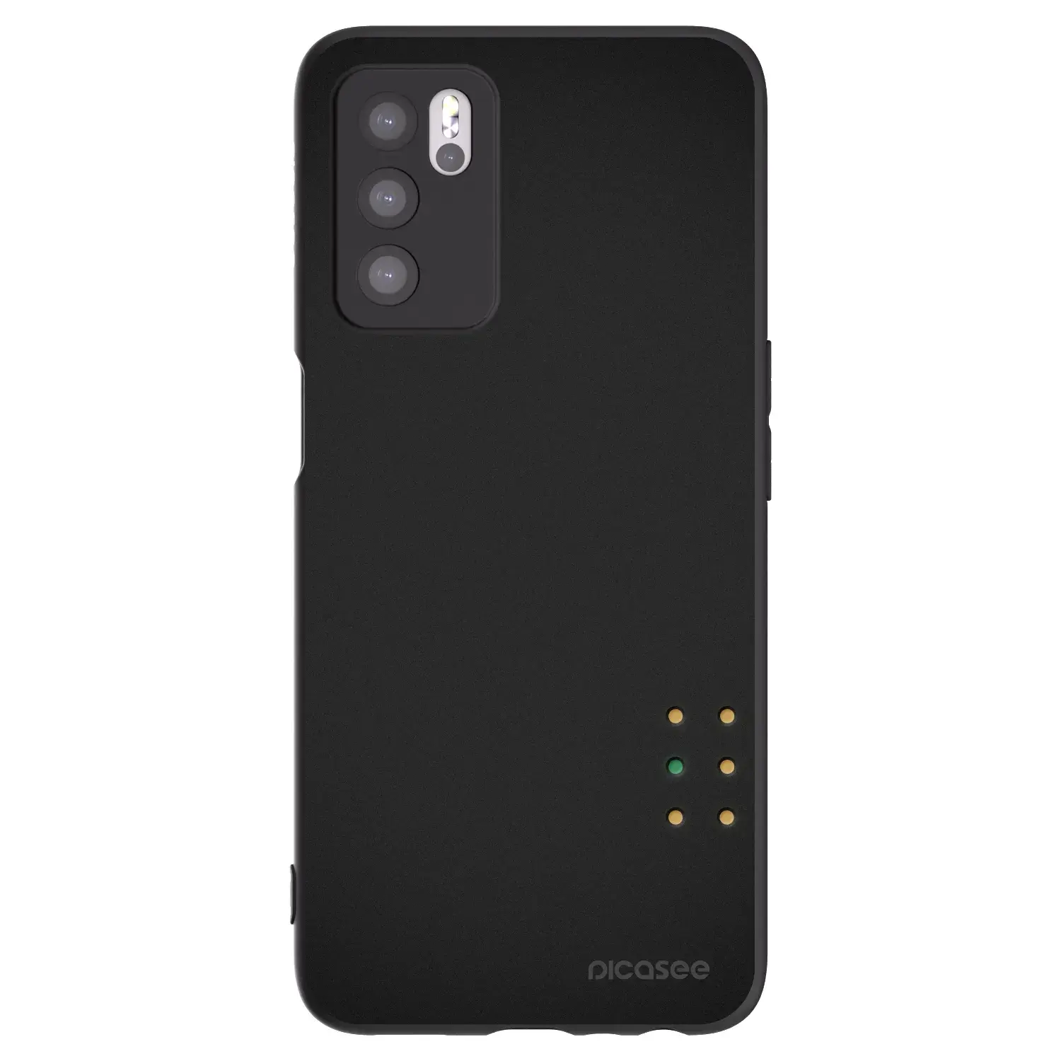 Silikonový černý obal pro OPPO A16 - Pulse
