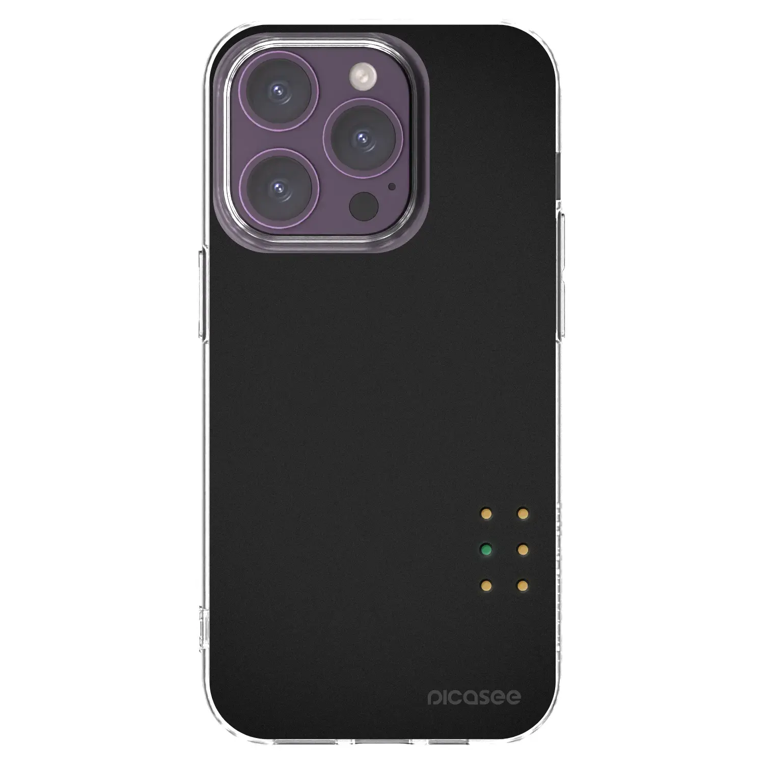 Silikonový průhledný obal pro Apple iPhone 14 Pro - Pulse