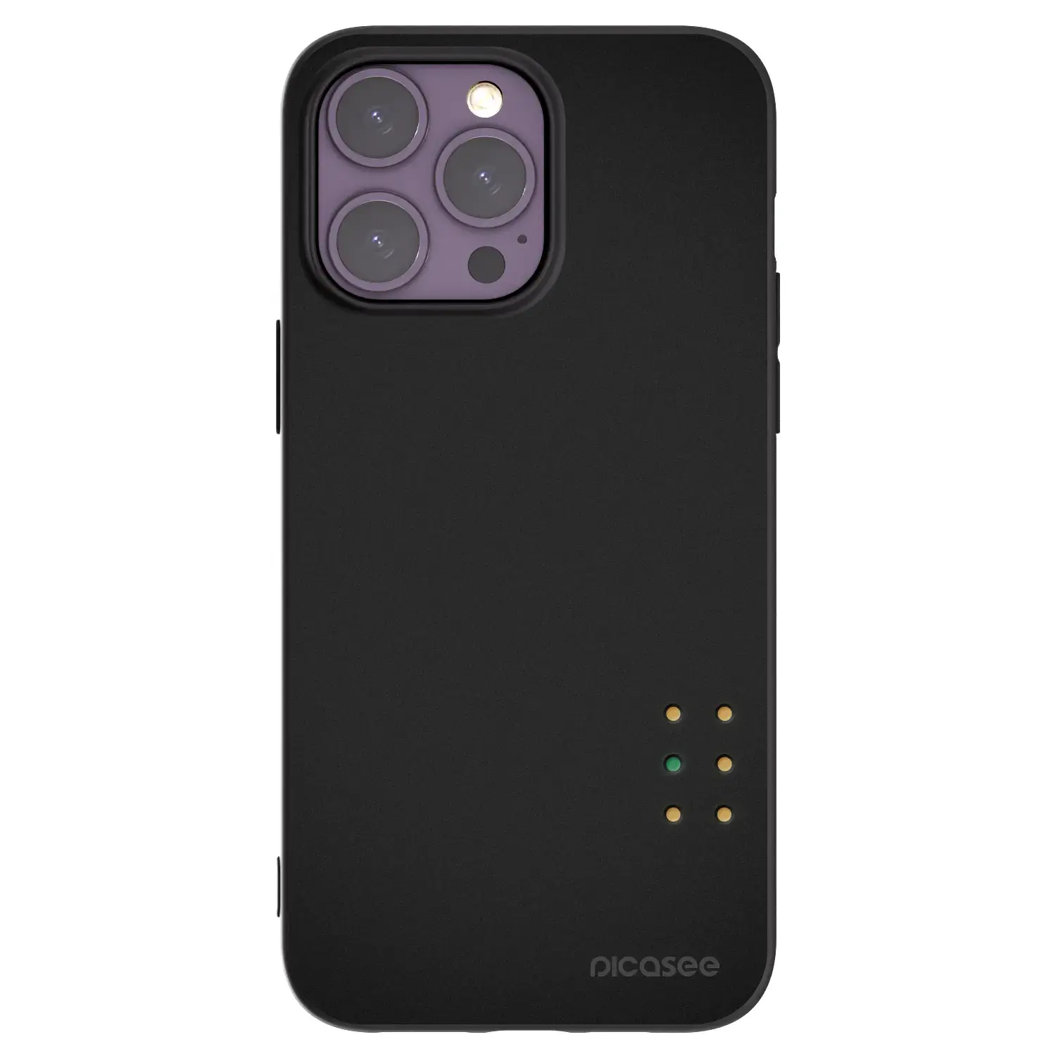 Silikonový černý obal pro Apple iPhone 14 Pro Max - Pulse