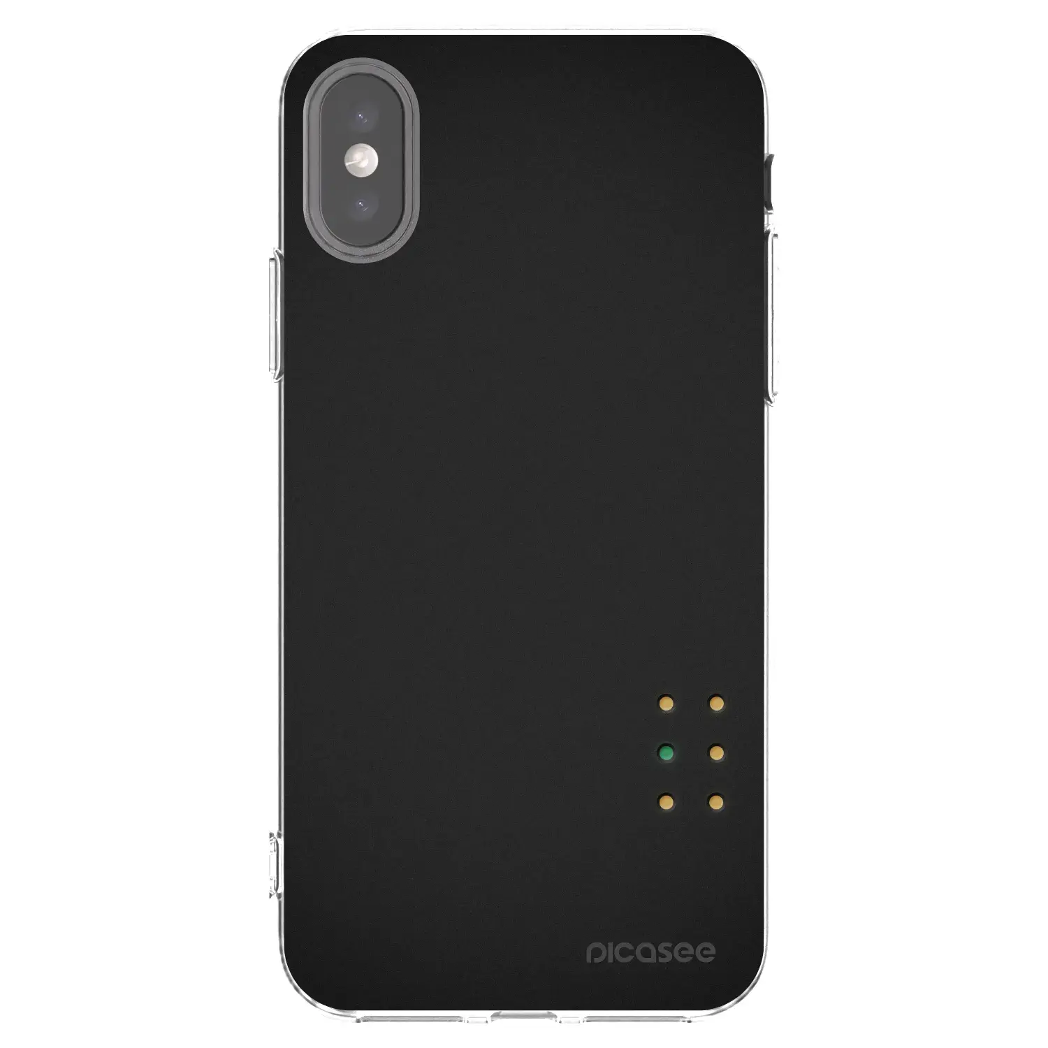 Silikonový průhledný obal pro Apple iPhone X/XS - Pulse