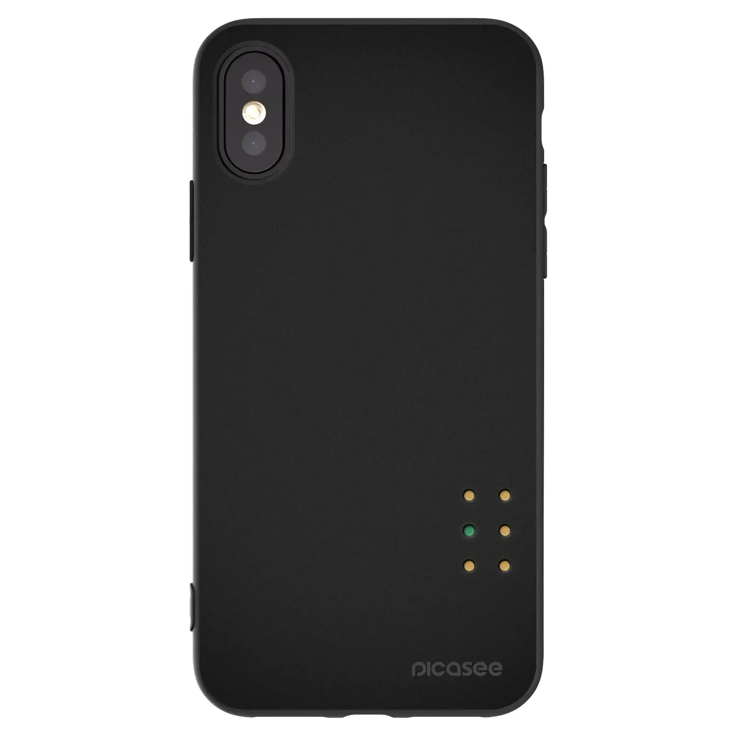 Silikonový černý obal pro Apple iPhone X/XS - Pulse
