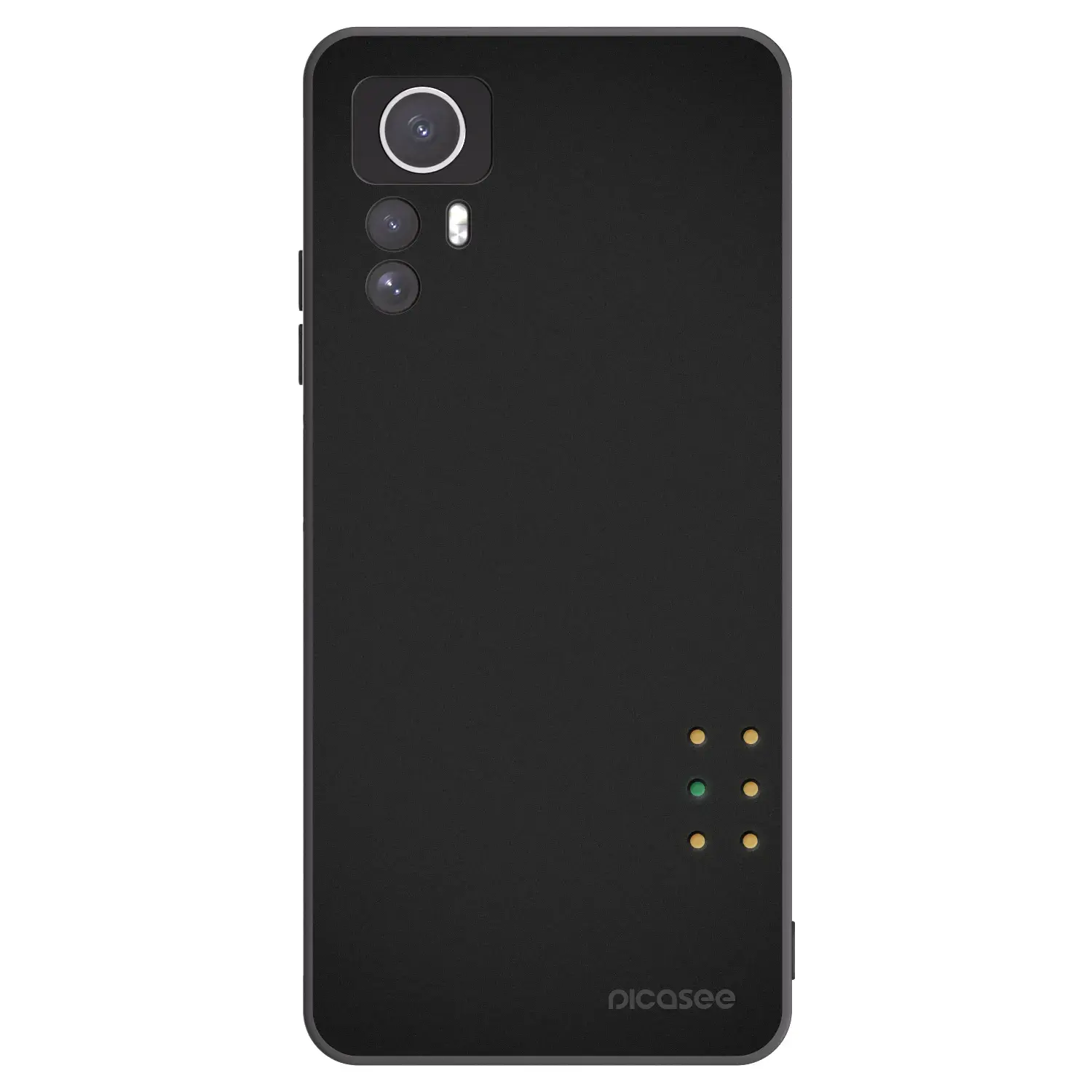 Silikonový černý obal pro Xiaomi Redmi Note 12S - Pulse
