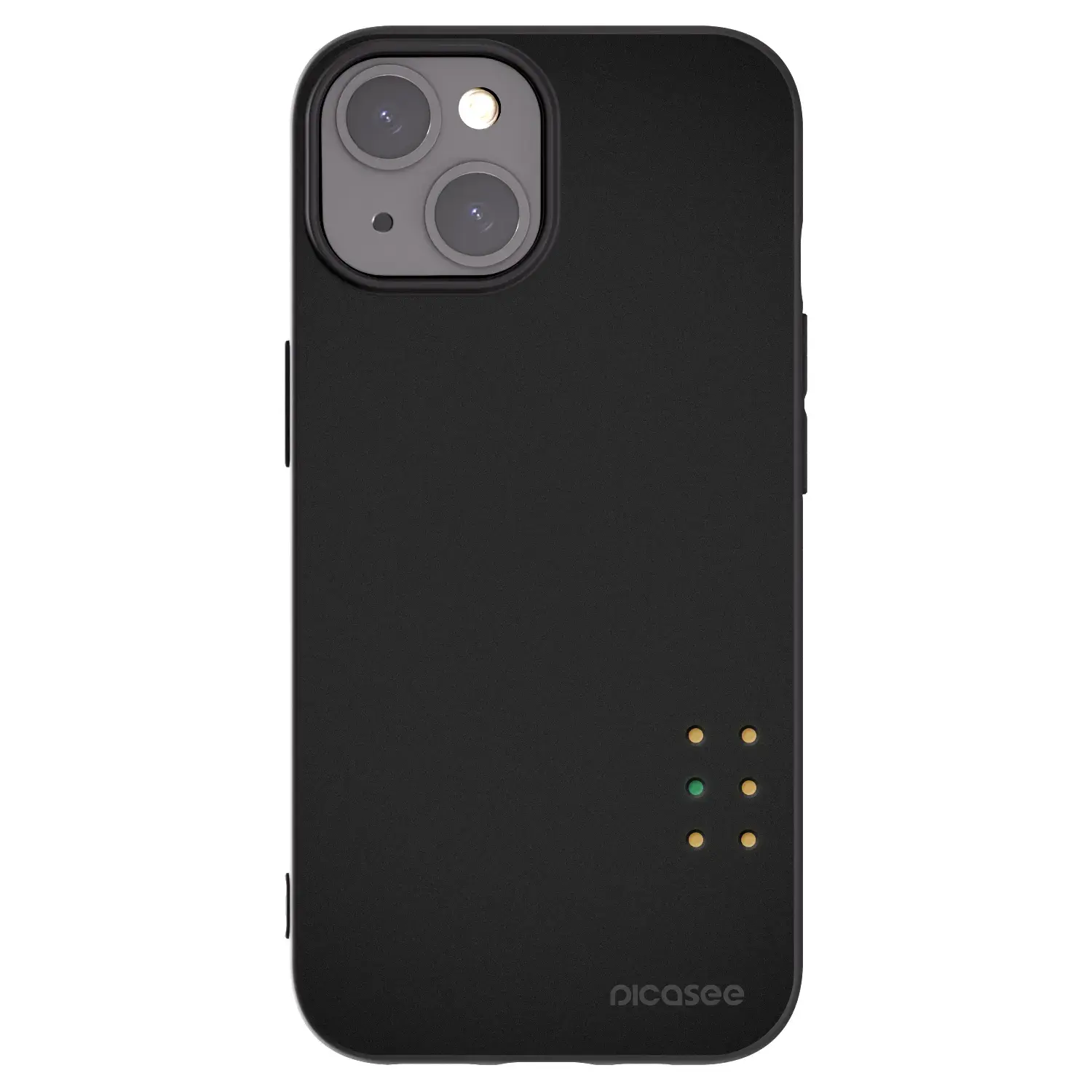 Silikonový černý obal pro Apple iPhone 15 - Pulse