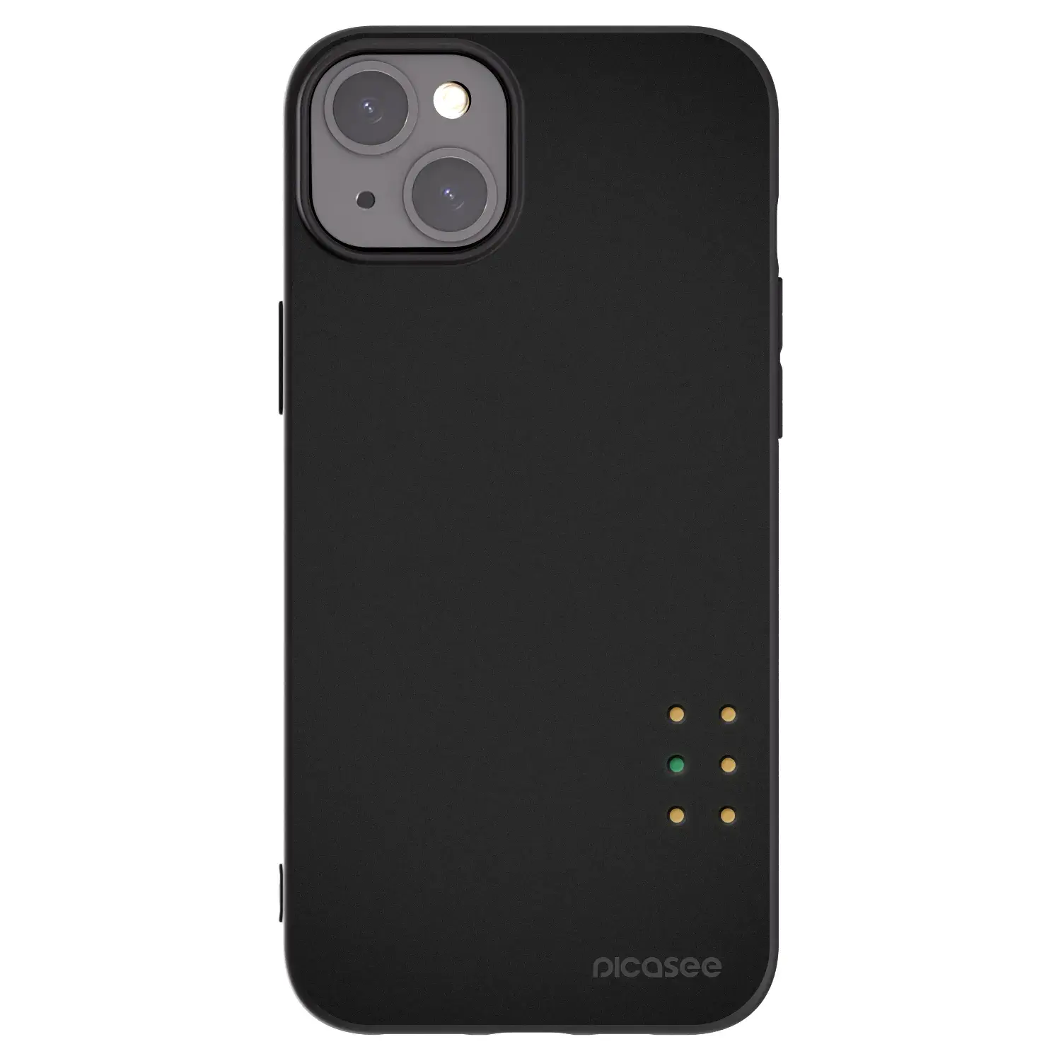 Silikonový černý obal pro Apple iPhone 15 Plus - Pulse