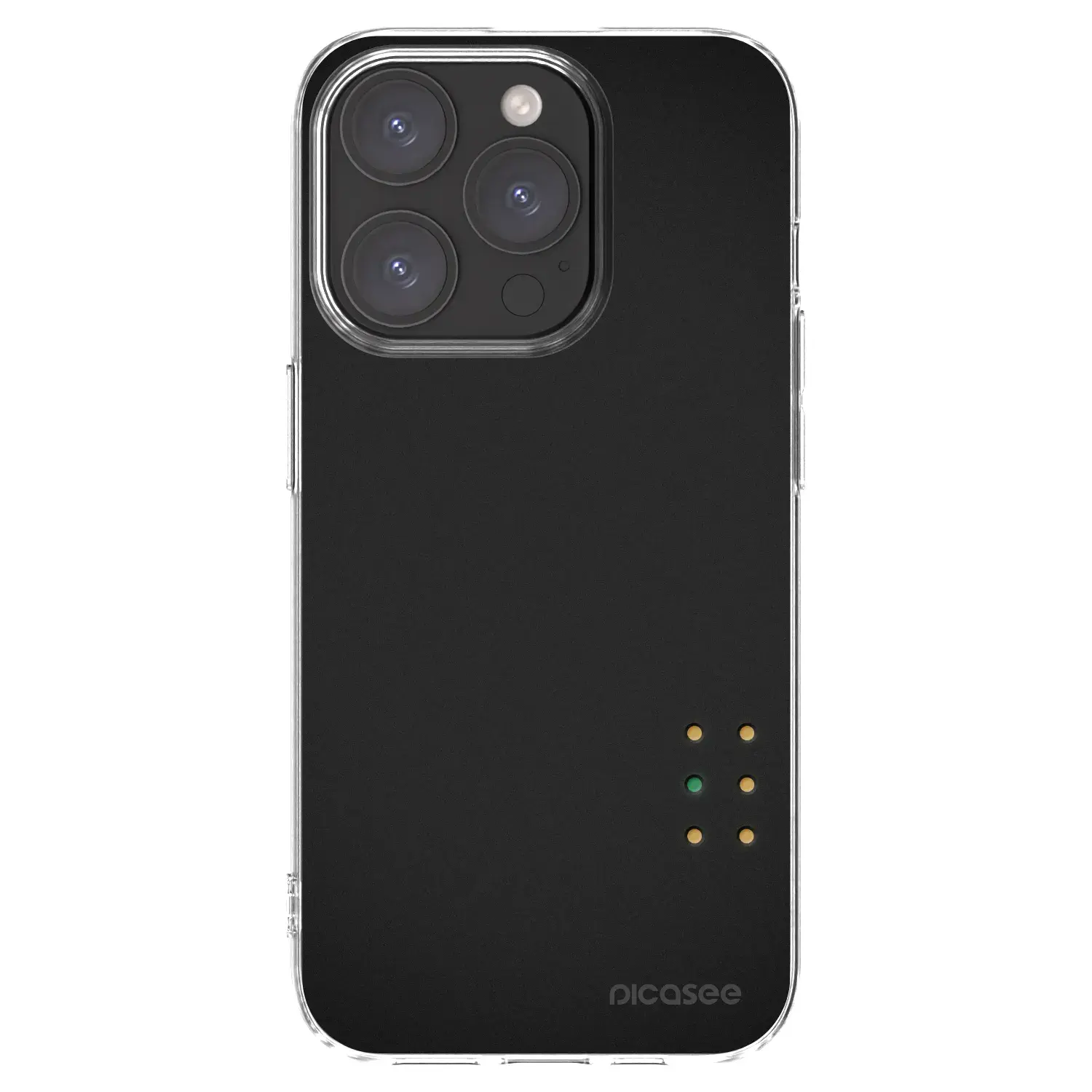 Silikonový průhledný obal pro Apple iPhone 15 Pro - Pulse