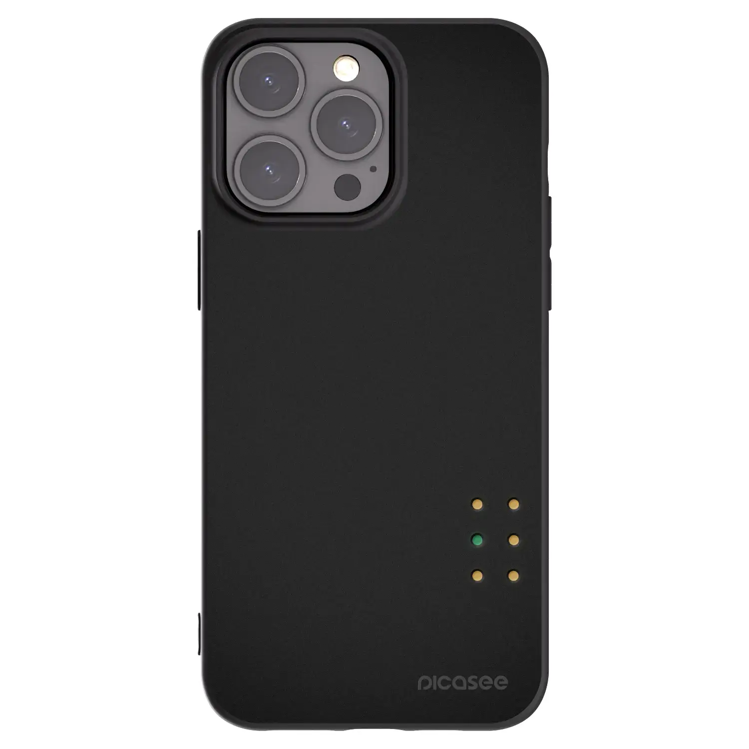 Silikonový černý obal pro Apple iPhone 15 Pro Max - Pulse