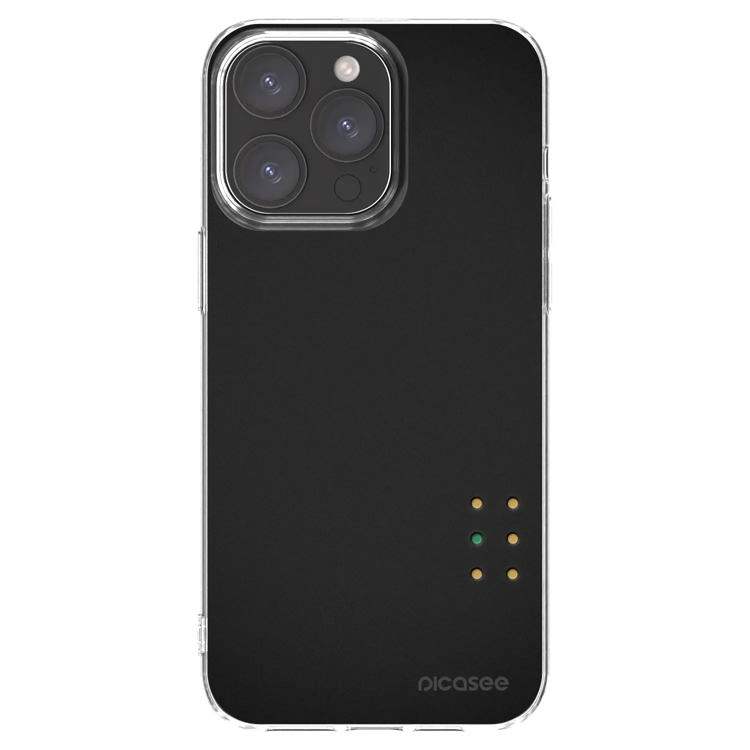 Silikonový průhledný obal pro Apple iPhone 15 Pro Max - Pulse