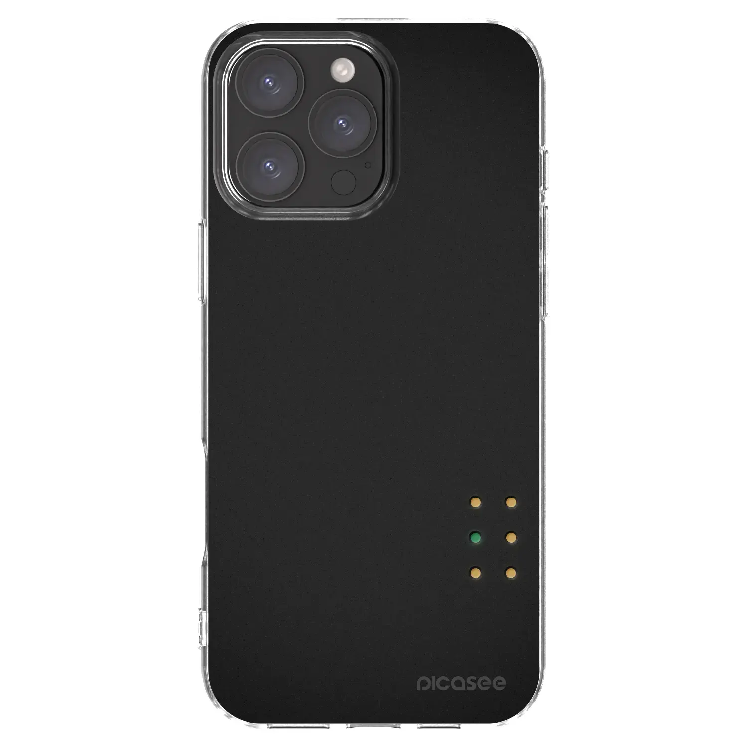 Silikonový průhledný obal pro Apple iPhone 16 Pro Max - Pulse