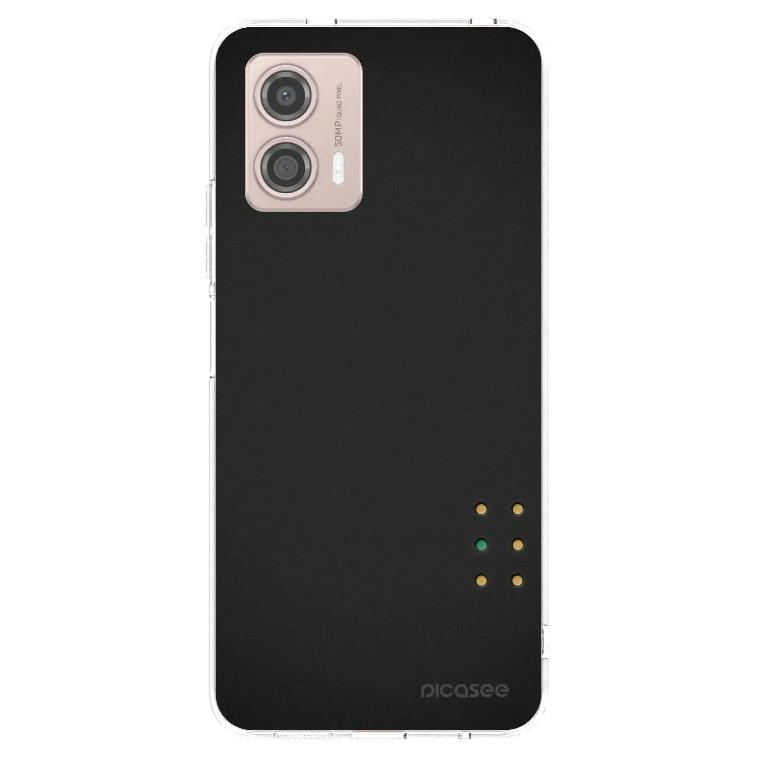 Silikonový průhledný obal pro Motorola Moto G53 5G - Pulse