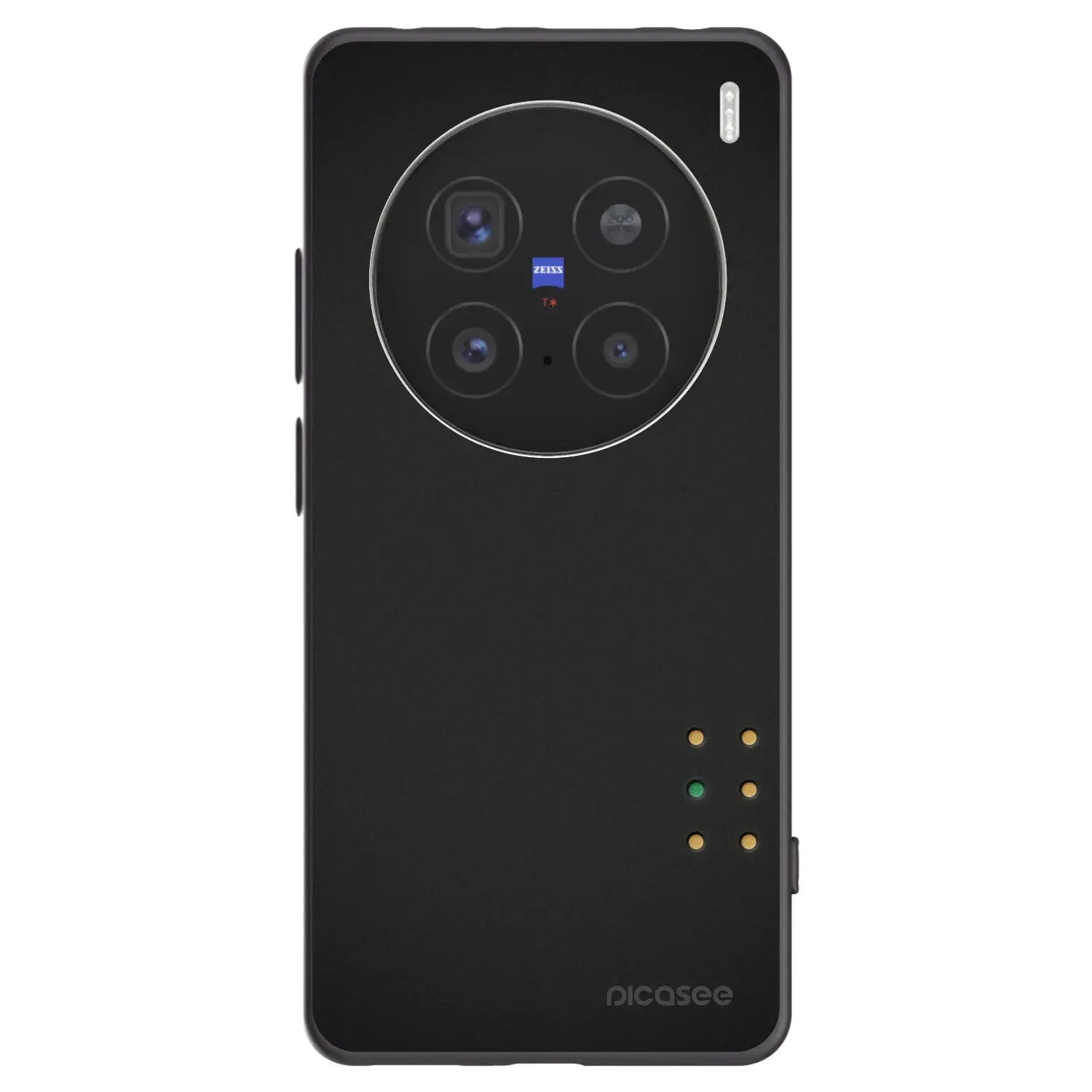 Silikonový černý obal pro Vivo X200 Pro - Pulse