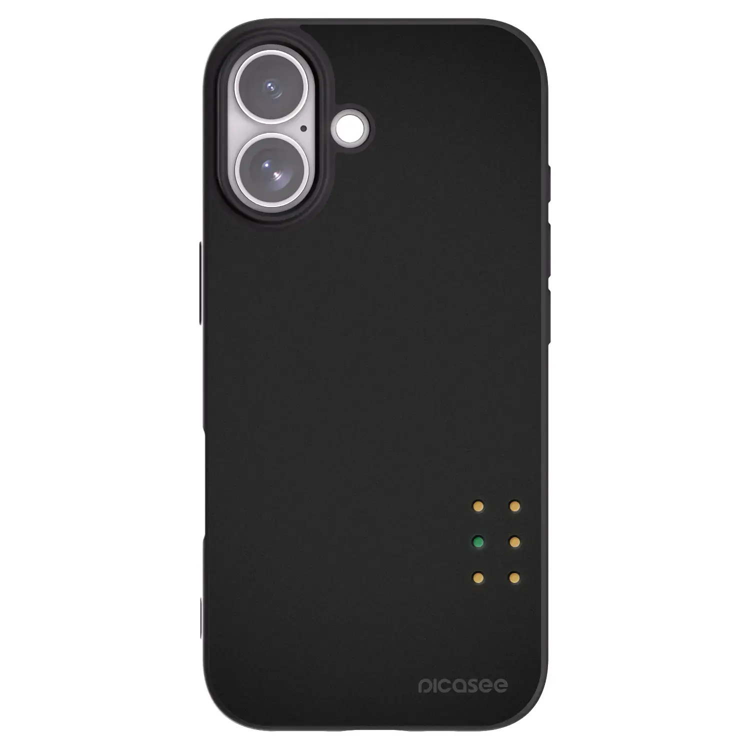 Silikonový černý obal pro Apple iPhone 17 - Pulse