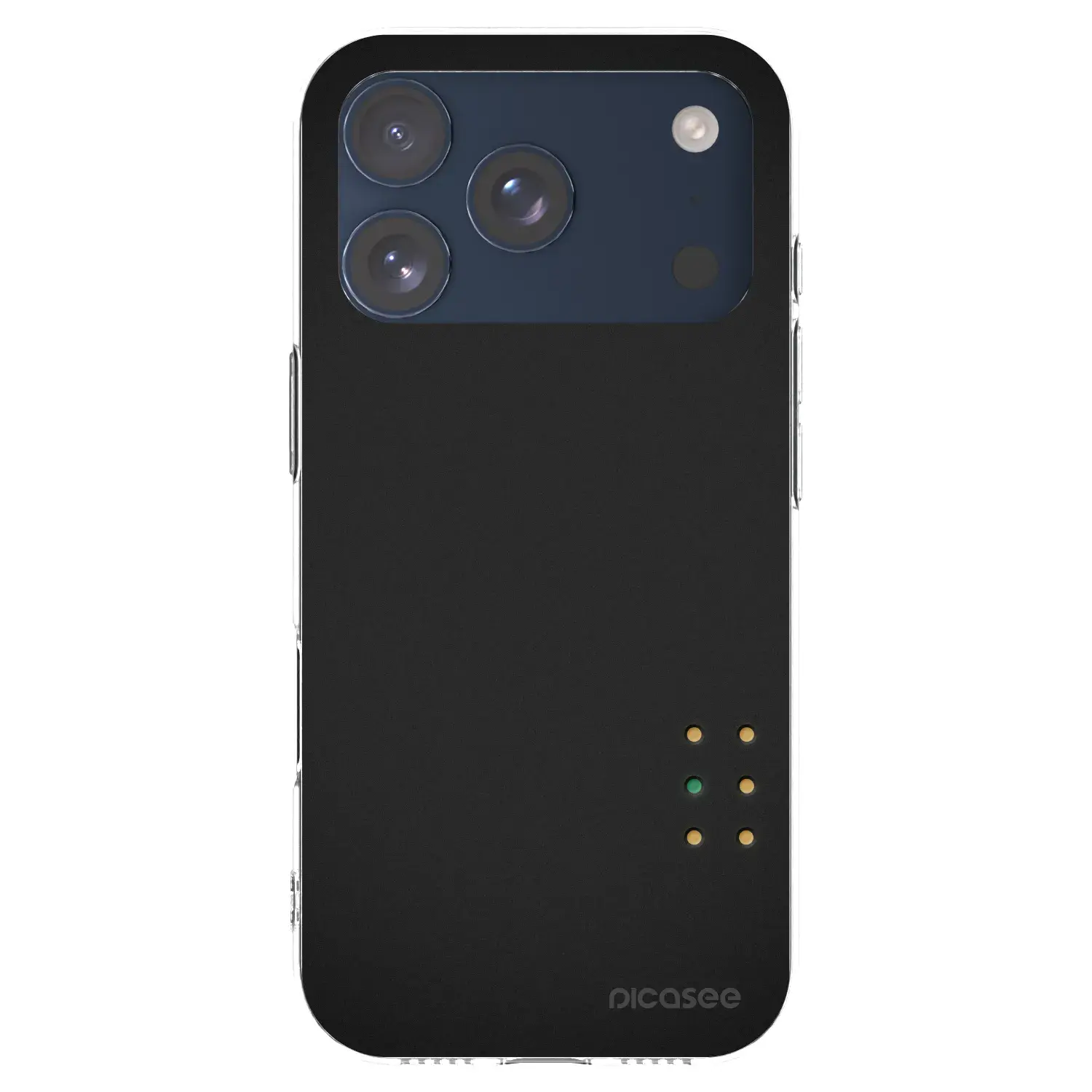 Silikonový průhledný obal pro Apple iPhone 17 Pro - Pulse
