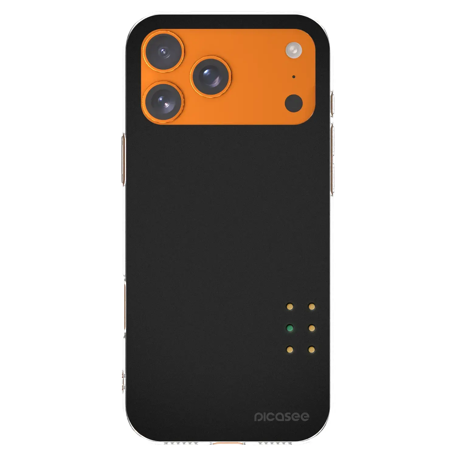 Silikonový průhledný obal pro Apple iPhone 17 Pro Max - Pulse