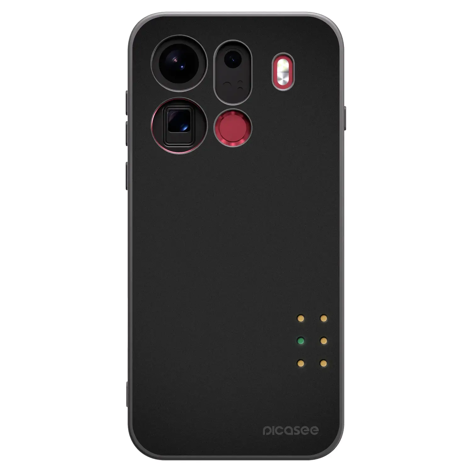 Silikonový černý obal pro OPPO Find X9 Pro - Pulse