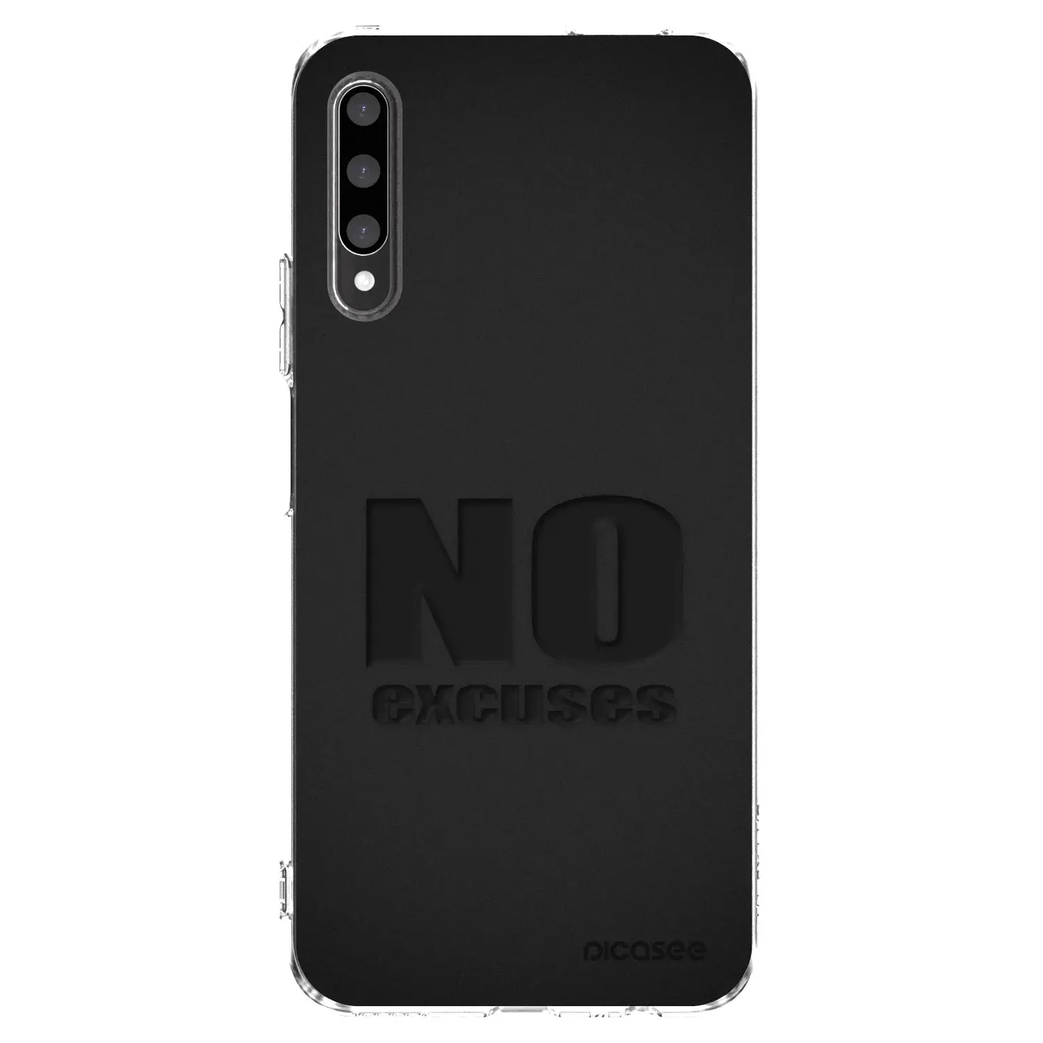 Silikonový průhledný obal pro Honor 9X Pro - No Excuses