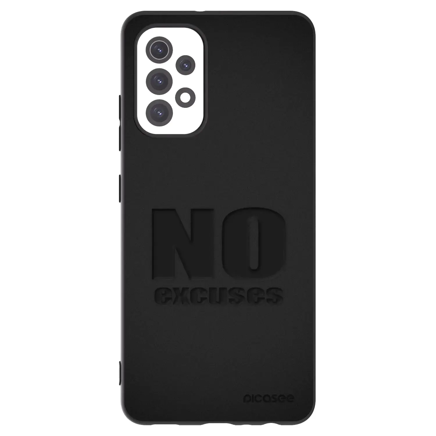 Silikonový černý obal pro Samsung Galaxy A32 5G A326B - No Excuses