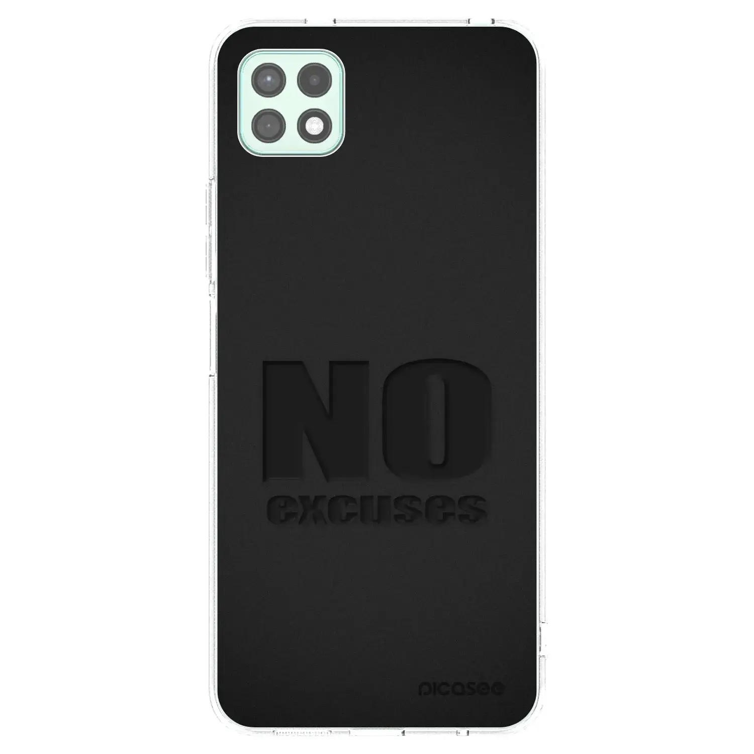 Silikonový průhledný obal pro Samsung Galaxy A22 A226B 5G - No Excuses