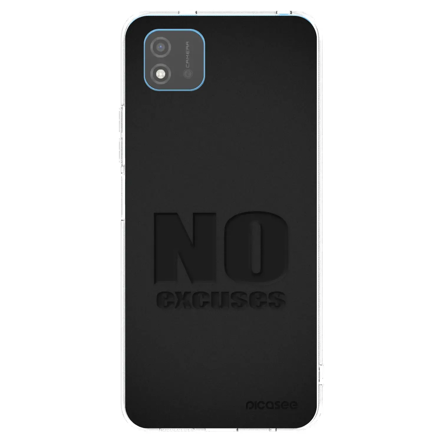 Silikonový průhledný obal pro Realme C11 (2021) - No Excuses
