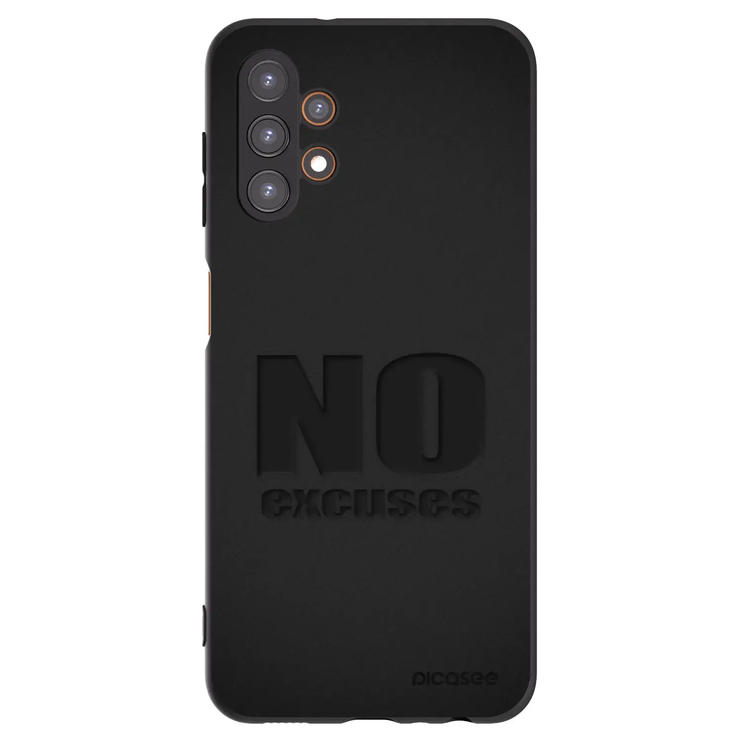 Silikonový černý obal pro Samsung Galaxy A13 4G A135 - No Excuses