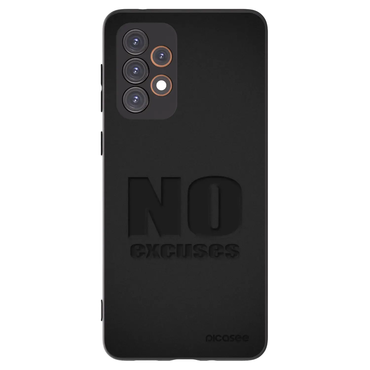 Silikonový černý obal pro Samsung Galaxy A33 5G A336 - No Excuses