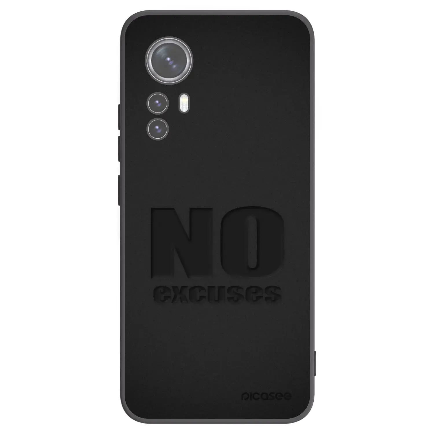 Silikonový černý obal pro Xiaomi 12X - No Excuses