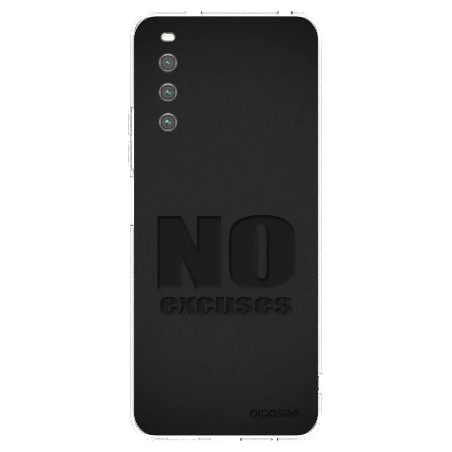 Silikonový průhledný obal pro Sony Xperia 10 IV 5G - No Excuses