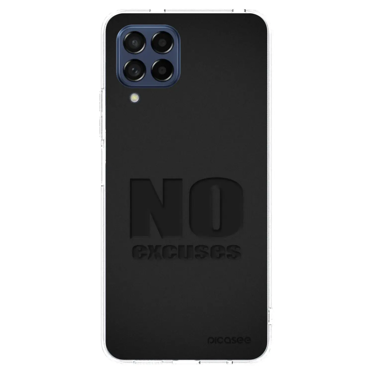 Silikonový průhledný obal pro Samsung Galaxy M53 5G - No Excuses