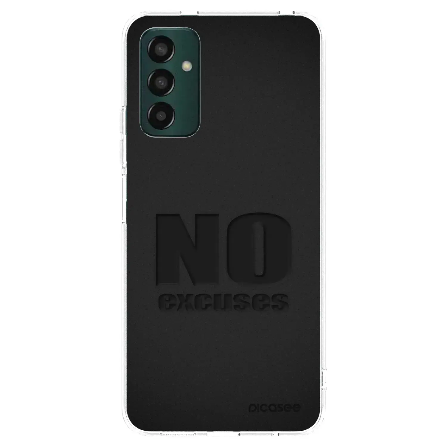 Silikonový průhledný obal pro Samsung Galaxy M23 5G - No Excuses