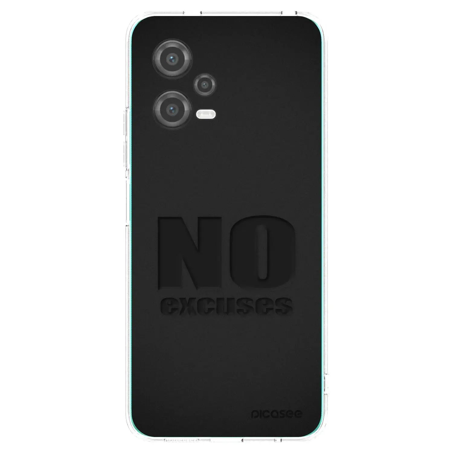 Silikonový průhledný obal pro Xiaomi Poco X5 - No Excuses