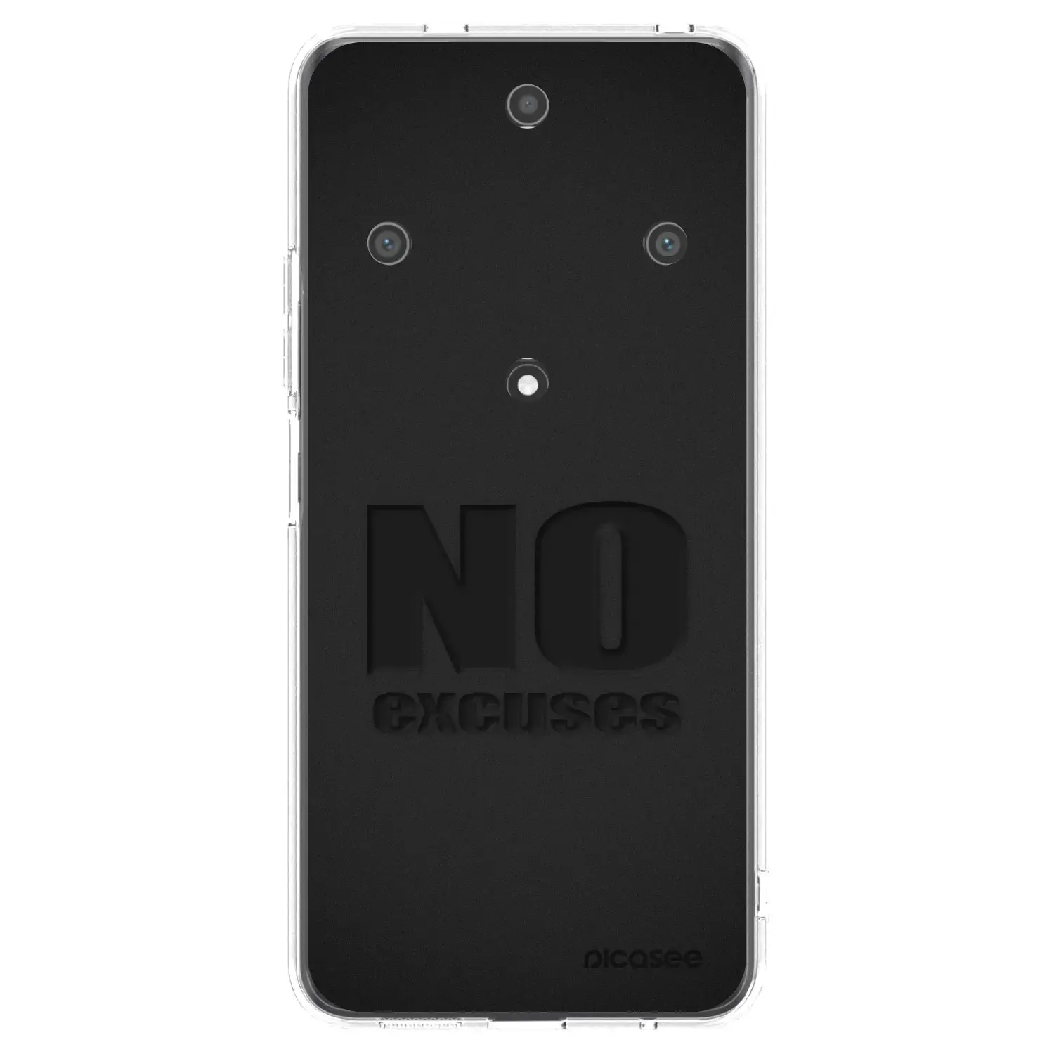 Silikonový průhledný obal pro Honor Magic5 Lite 5G - No Excuses