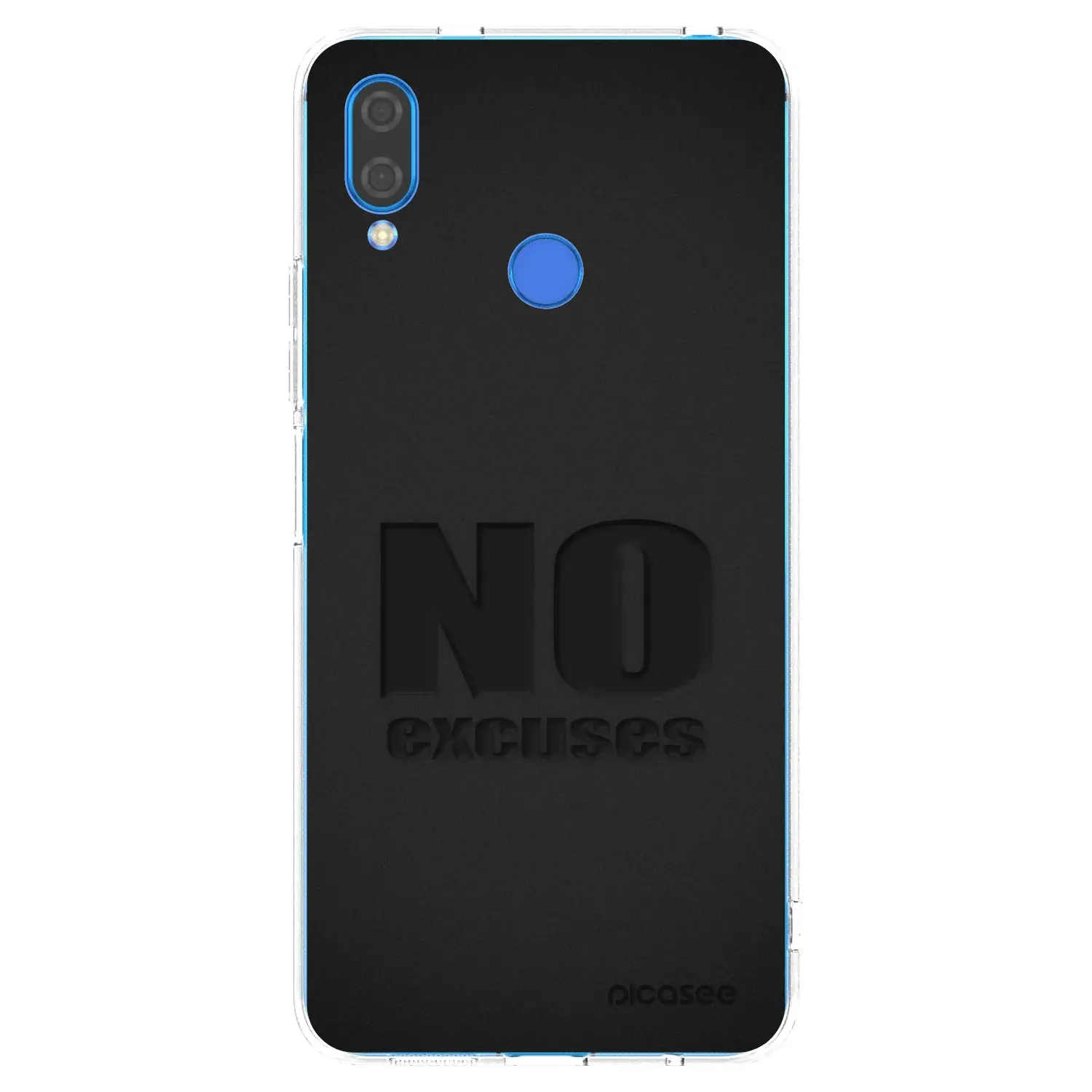 Silikonový průhledný obal pro Huawei Nova 3i - No Excuses