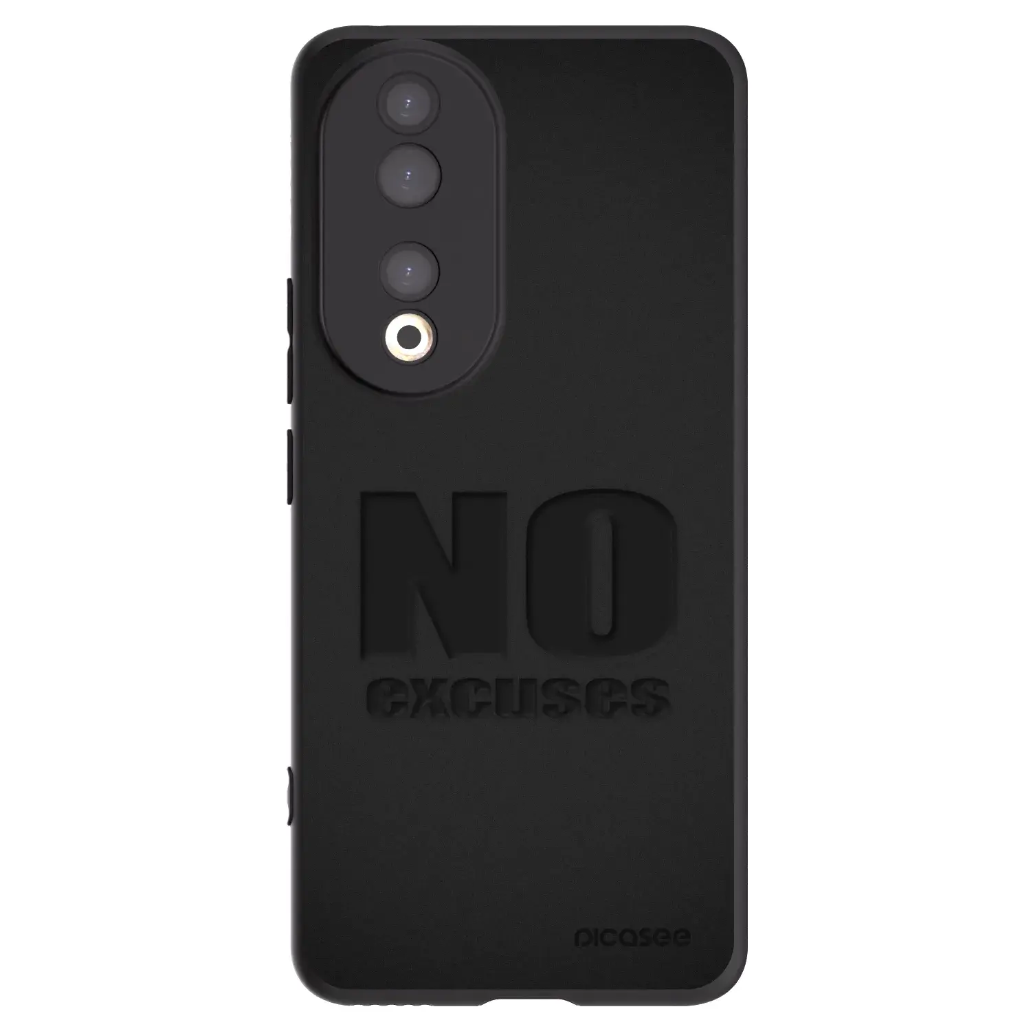 Silikonový černý obal pro Honor 90 5G - No Excuses