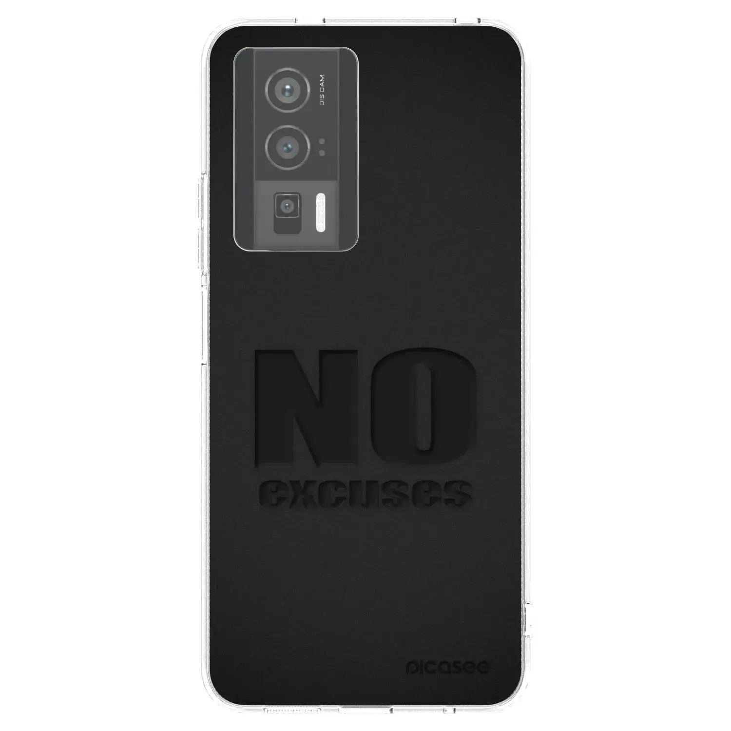 Silikonový průhledný obal pro Xiaomi Poco F5 Pro 5G - No Excuses