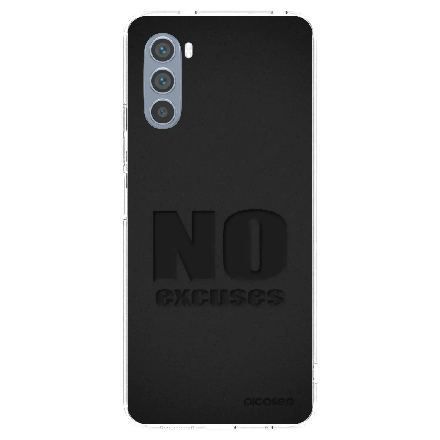 Silikonový průhledný obal pro Motorola Moto G62 - No Excuses