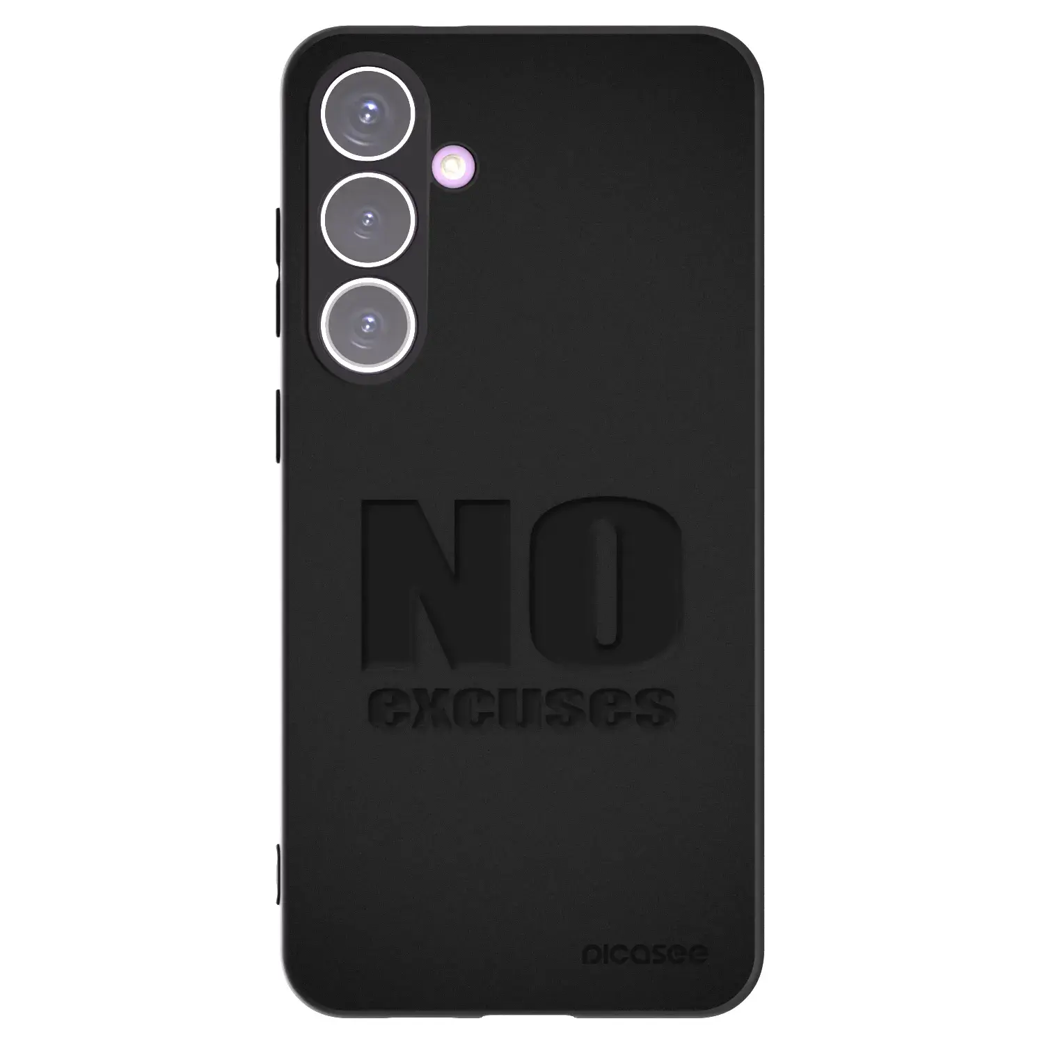 Silikonový černý obal pro Samsung Galaxy S24+ S926B 5G - No Excuses