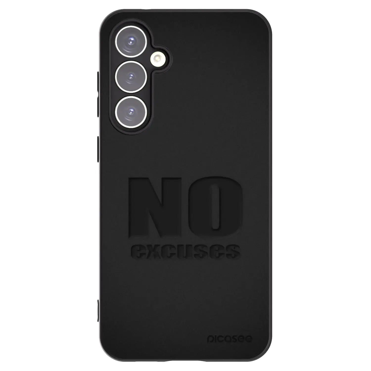 Silikonový černý obal pro Samsung Galaxy S23 FE S711B - No Excuses