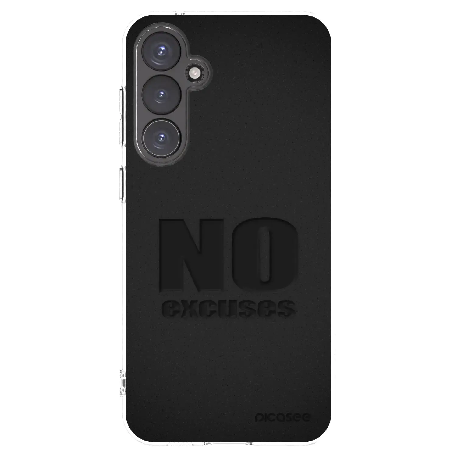 Silikonový průhledný obal pro Samsung Galaxy S23 FE S711B - No Excuses