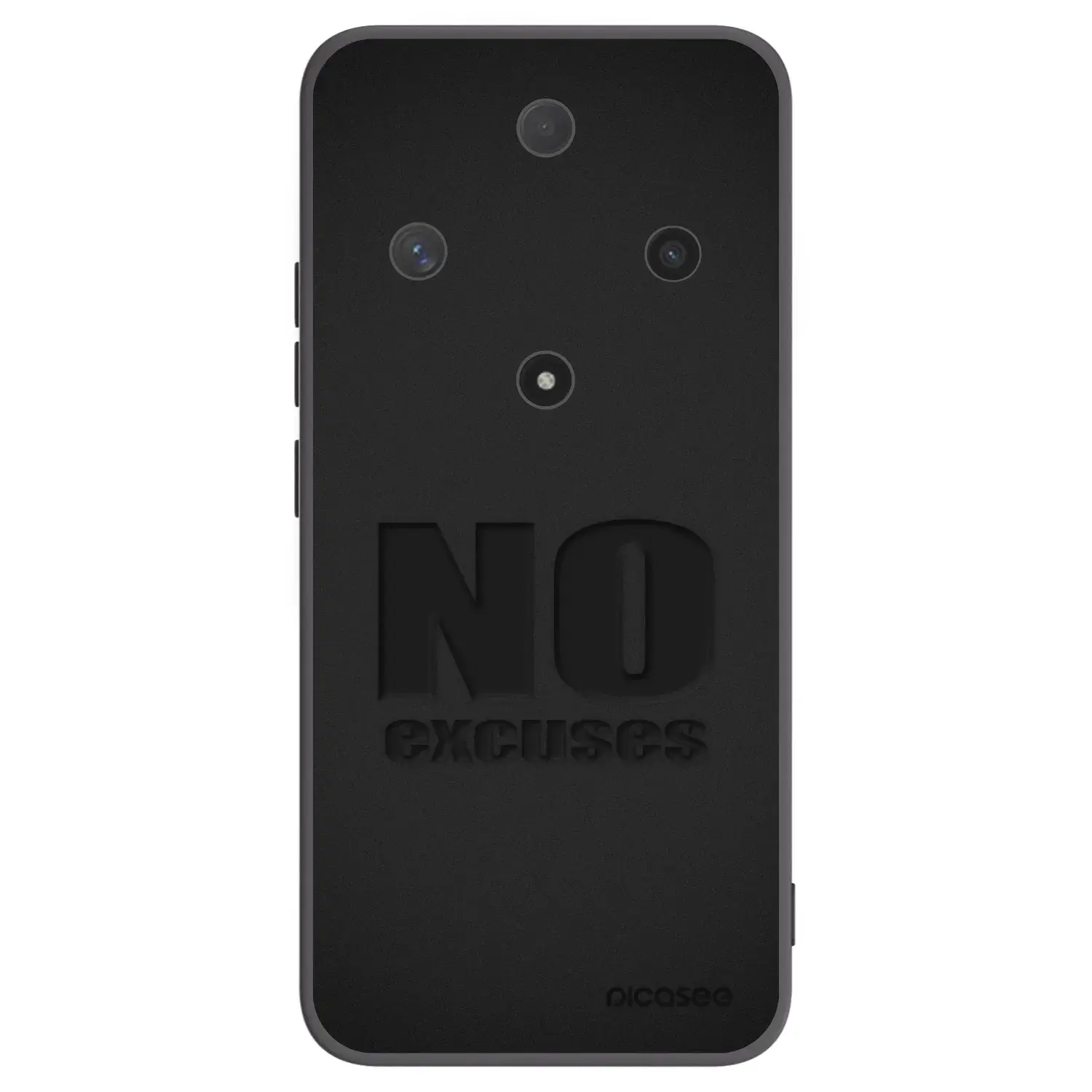 Silikonový černý obal pro Honor Magic6 Lite 5G - No Excuses