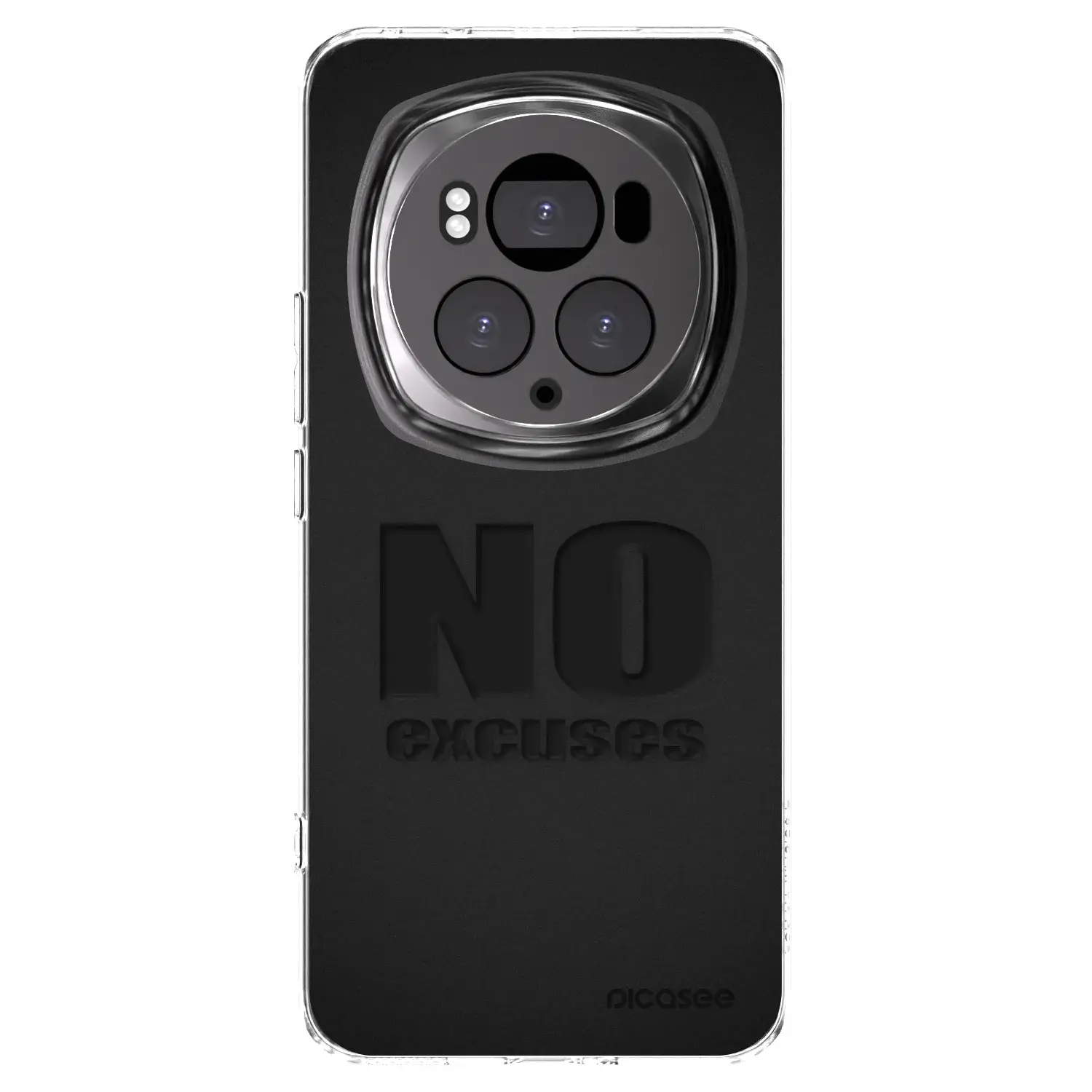 Silikonový průhledný obal pro Honor Magic6 Pro - No Excuses