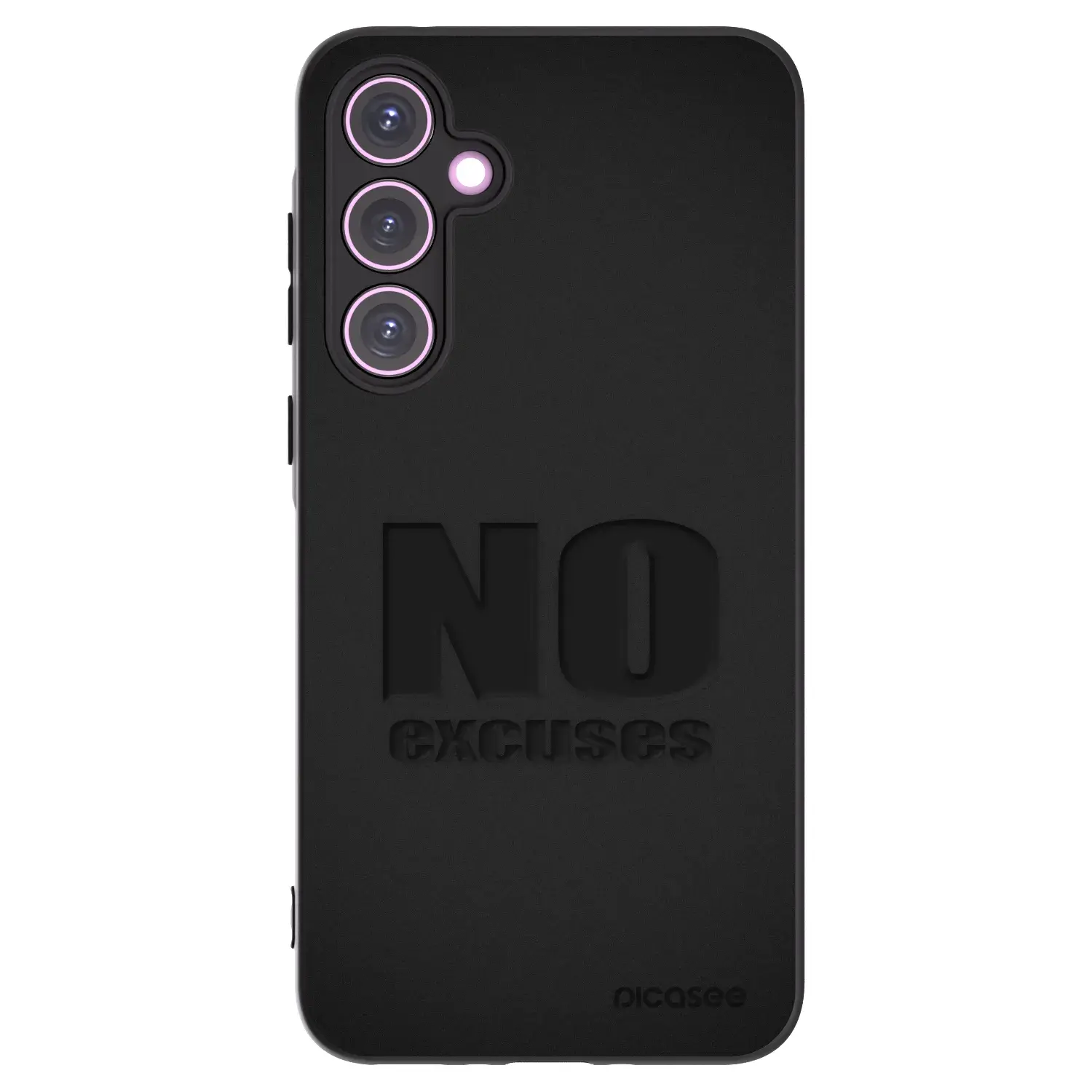 Silikonový černý obal pro Samsung Galaxy A35 5G A356B - No Excuses