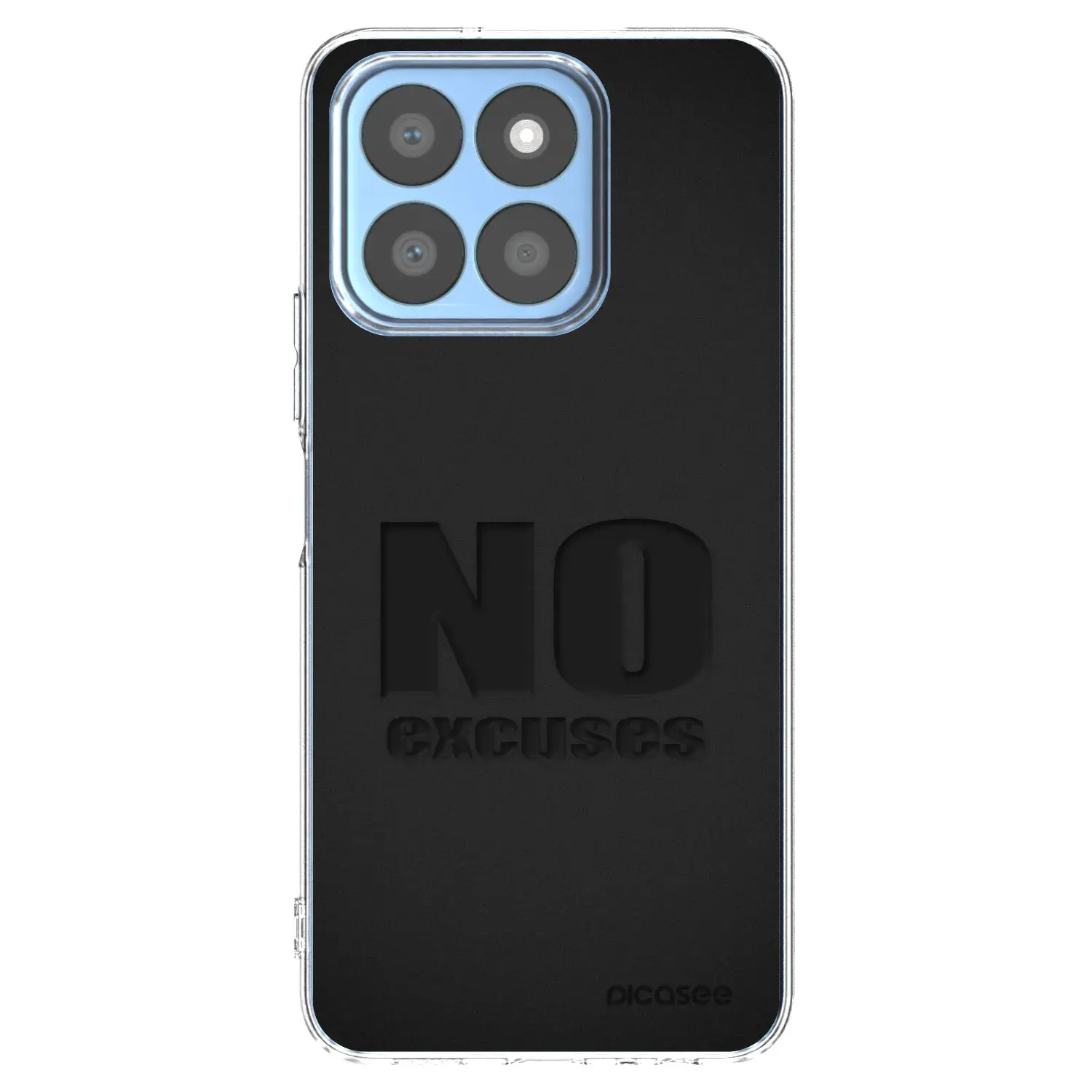 Silikonový průhledný obal pro Honor X8b - No Excuses