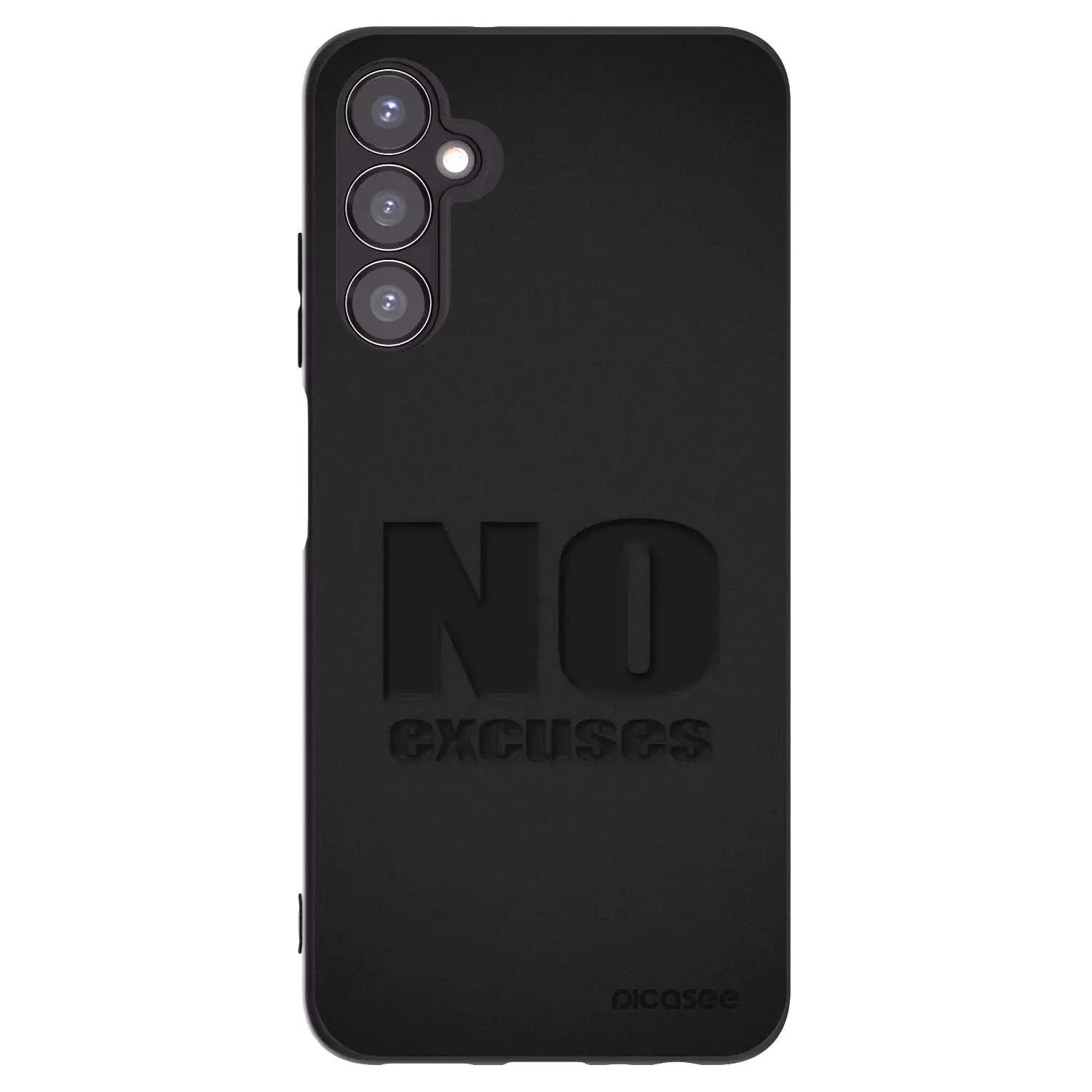 Silikonový černý obal pro Samsung Galaxy A05s A057G - No Excuses