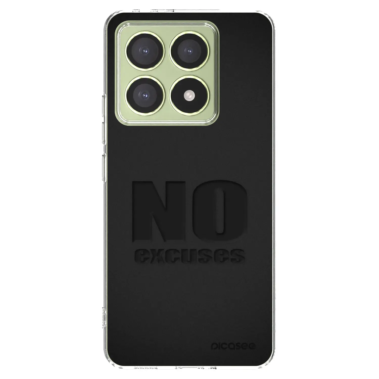Silikonový průhledný obal pro Xiaomi 14T - No Excuses