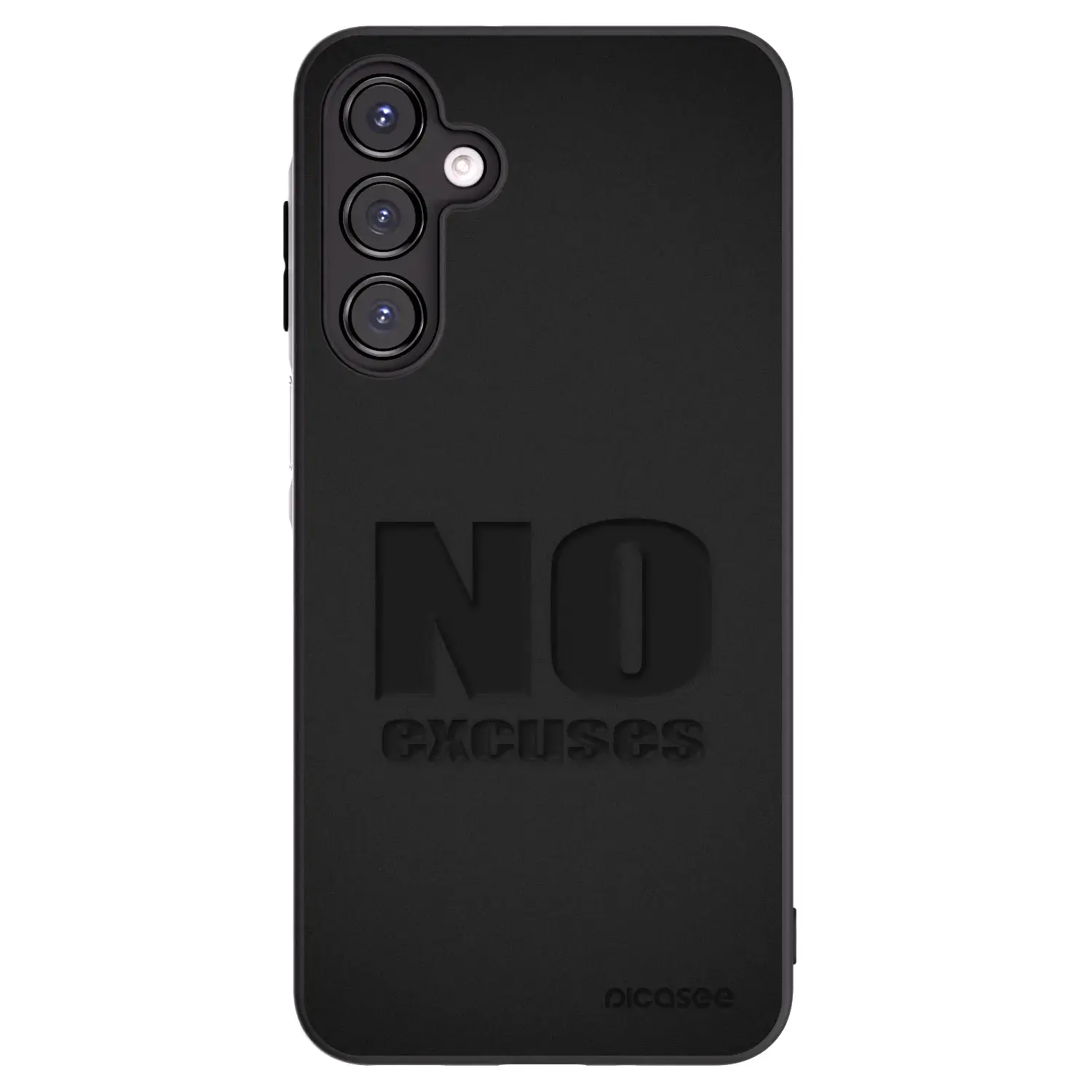 Silikonový černý obal pro Samsung Galaxy A16 5G - No Excuses