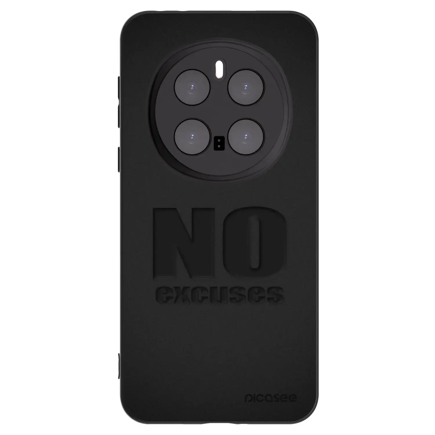 Silikonový černý obal pro Honor Magic7 Pro 5G - No Excuses