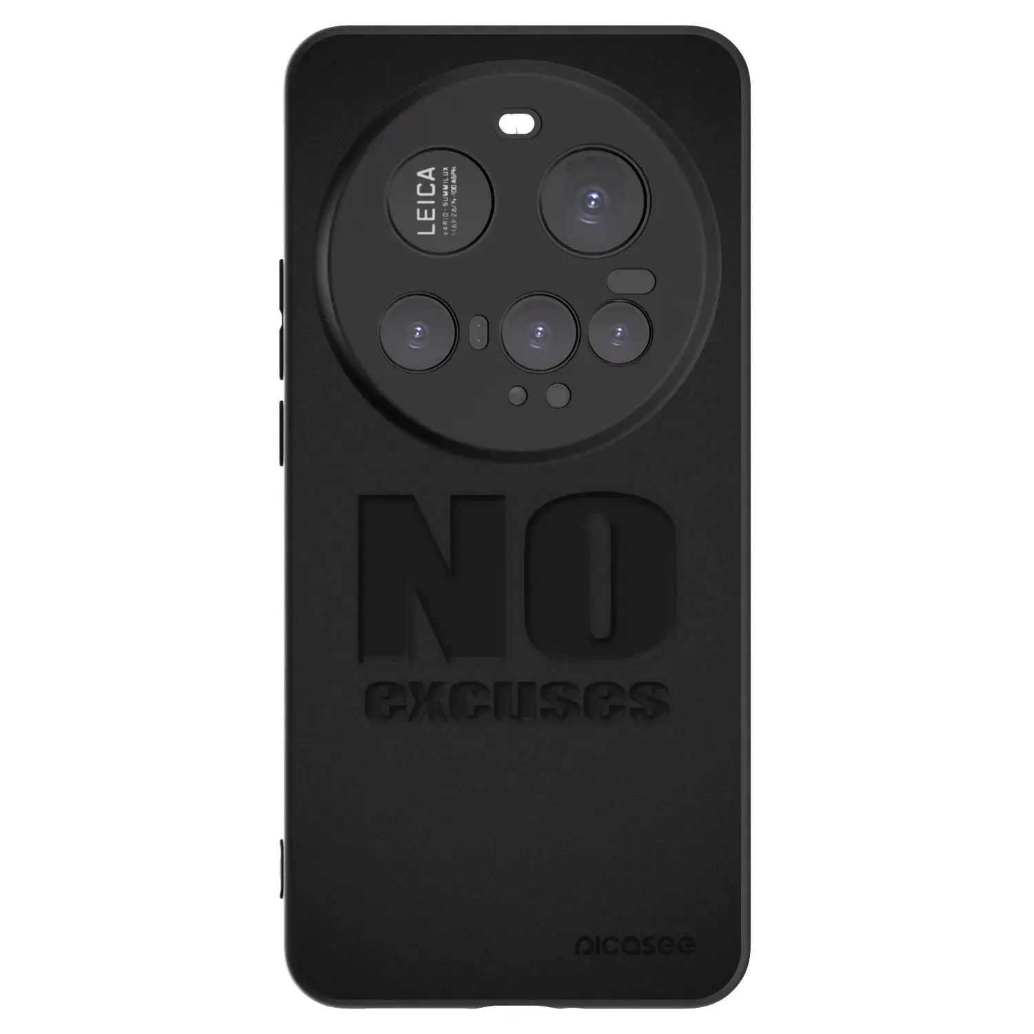 Silikonový černý obal pro Xiaomi 15 Ultra - No Excuses