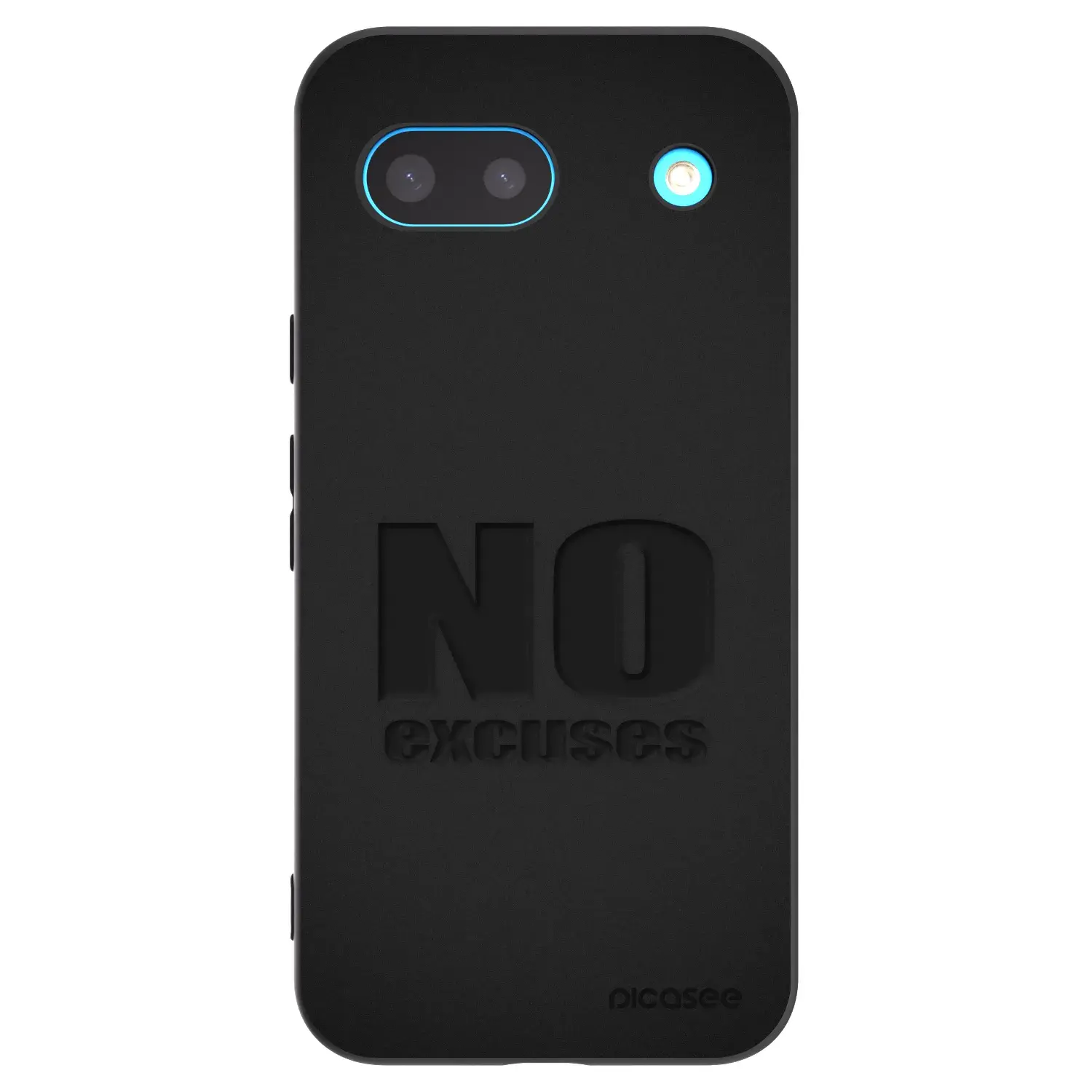 Silikonový černý obal pro Google Pixel 8a - No Excuses